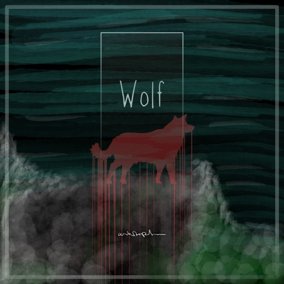 USKARPT- „WOLF“ - Print Digitalkunst Kunstdruck Erik Halisch-EMMJ