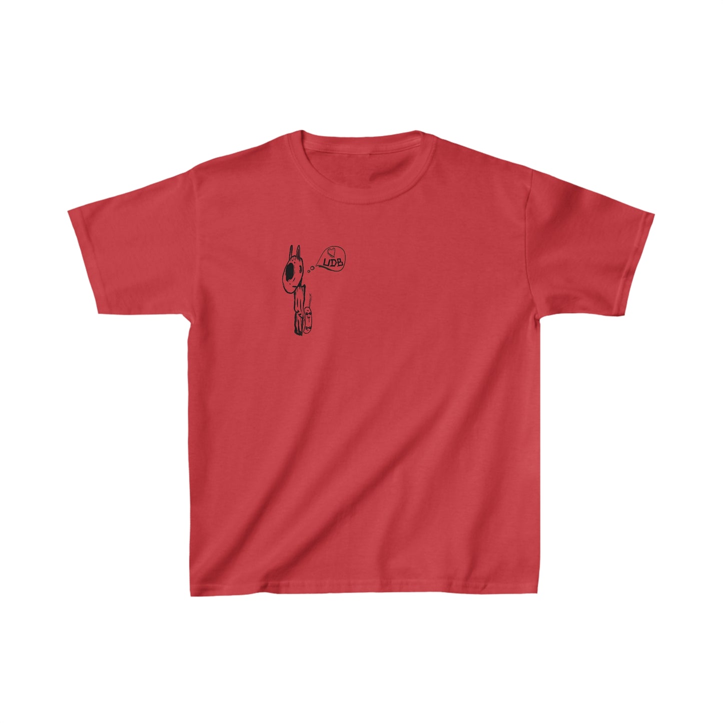 Small & Big Kids T-Shirt - Small Print & Big UDB Love