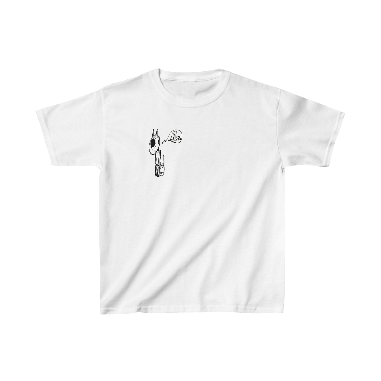 Small & Big Kids T-Shirt - Small Print & Big UDB Love