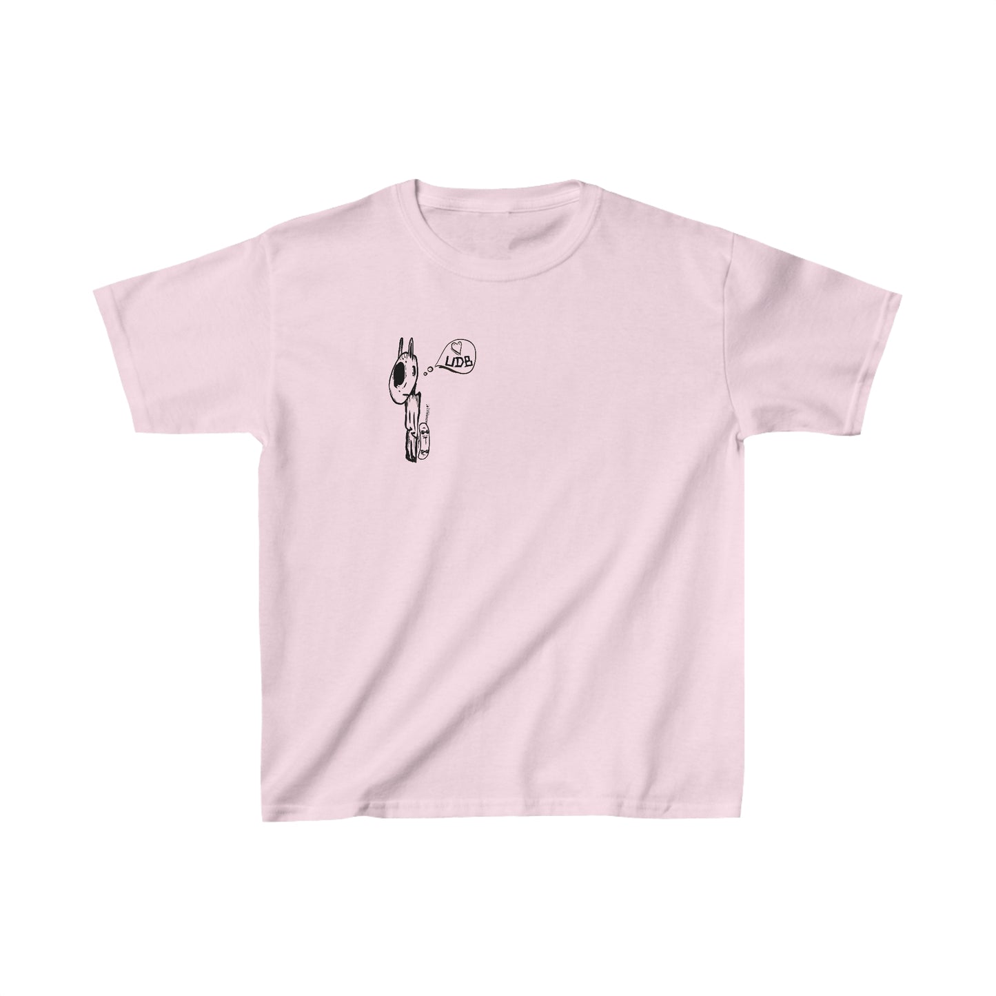 Small & Big Kids T-Shirt - Small Print & Big UDB Love