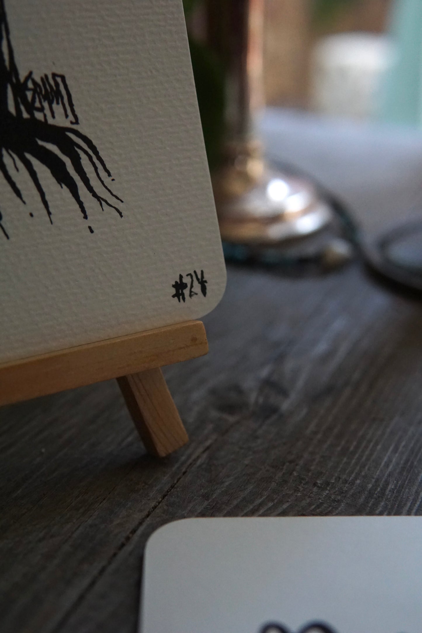 DARCARDS #24 - Gezahnstocherte Tuschekunst - Sammelkarten - Monster