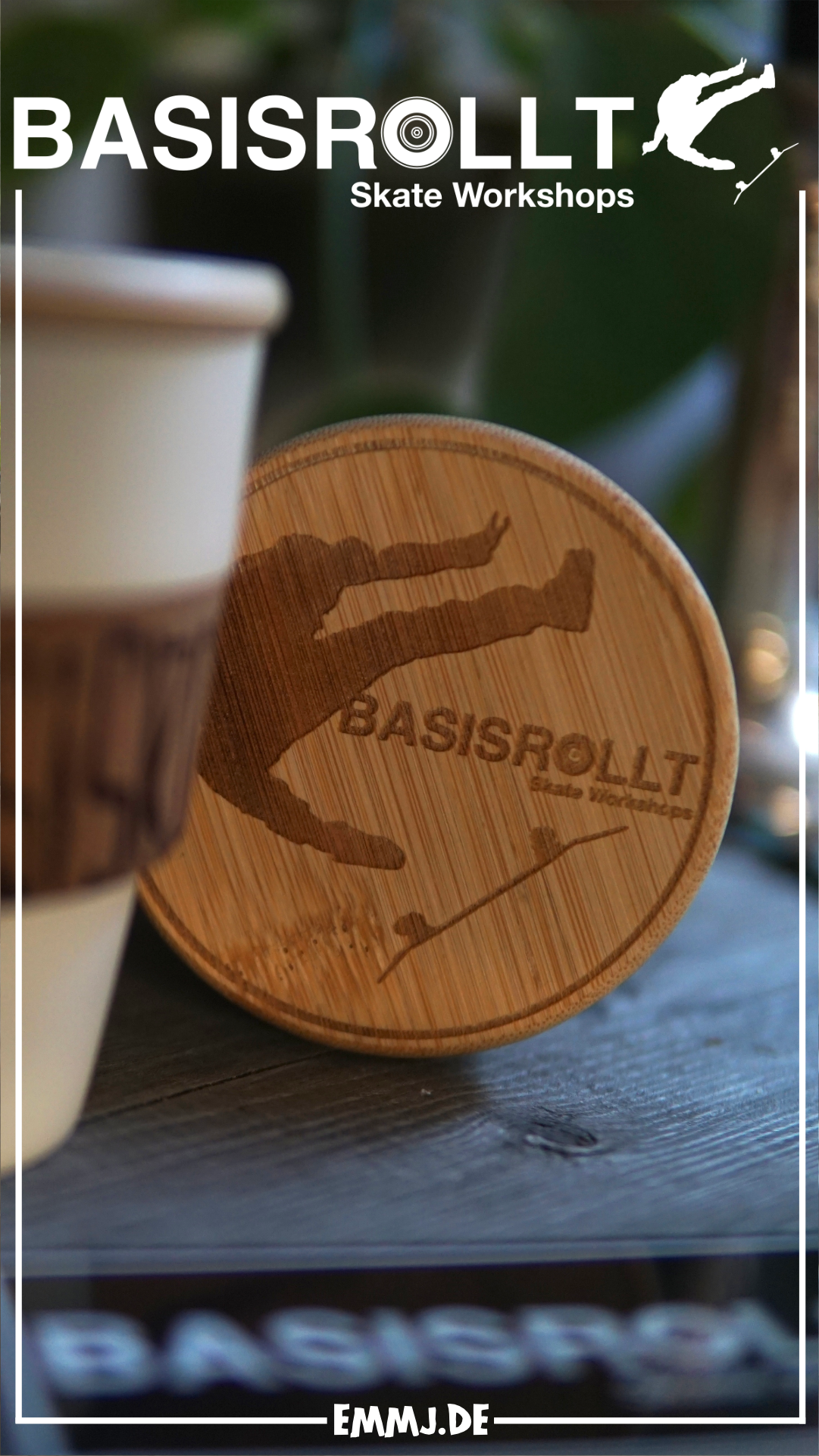 BASISROLLT Skateworkshop - Coffee to go Becher