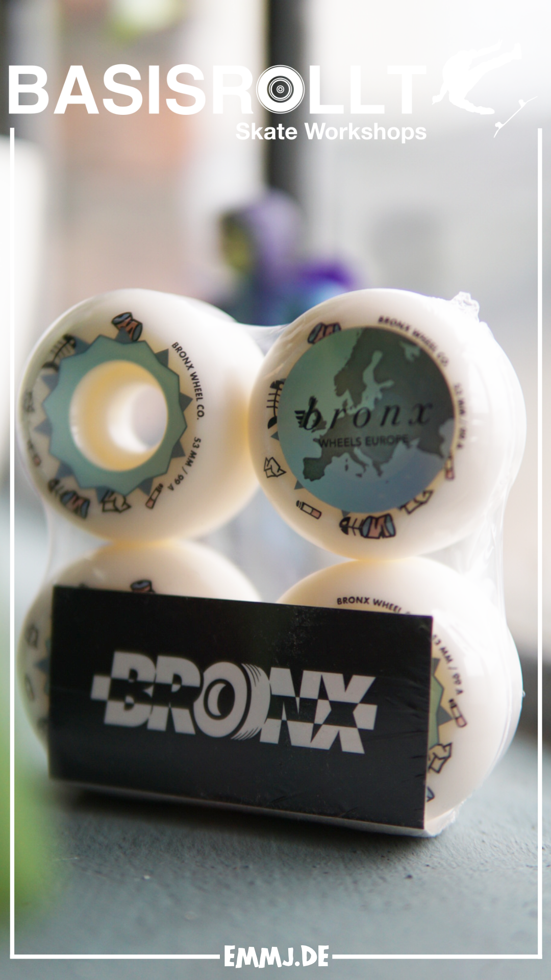 BRONX WHEELS Trash Roll V5 - Conical 99A, 52-53mm, FORCE Formula