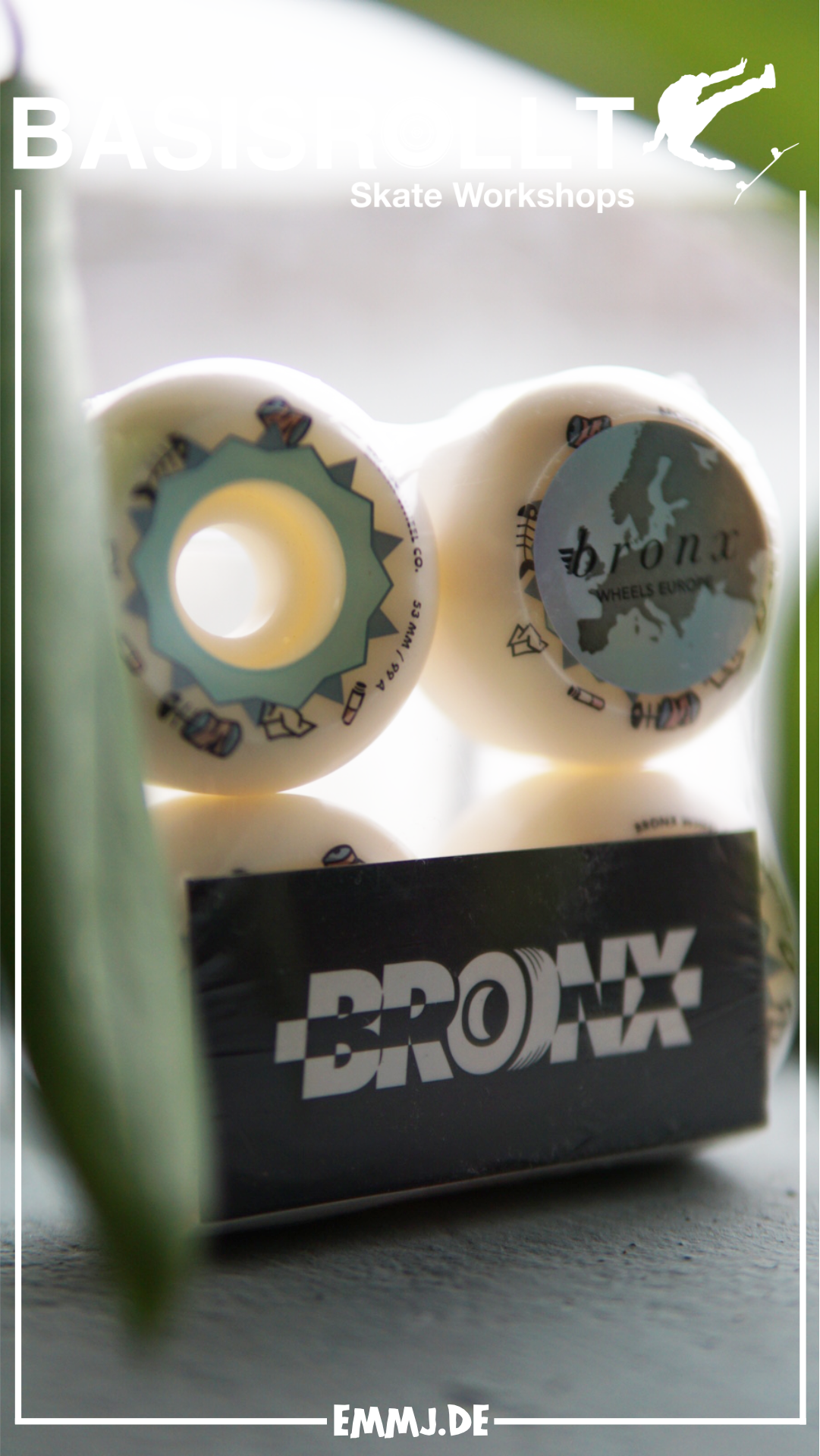 BRONX WHEELS Trash Roll V5 - Conical 99A, 52-53mm, FORCE Formula