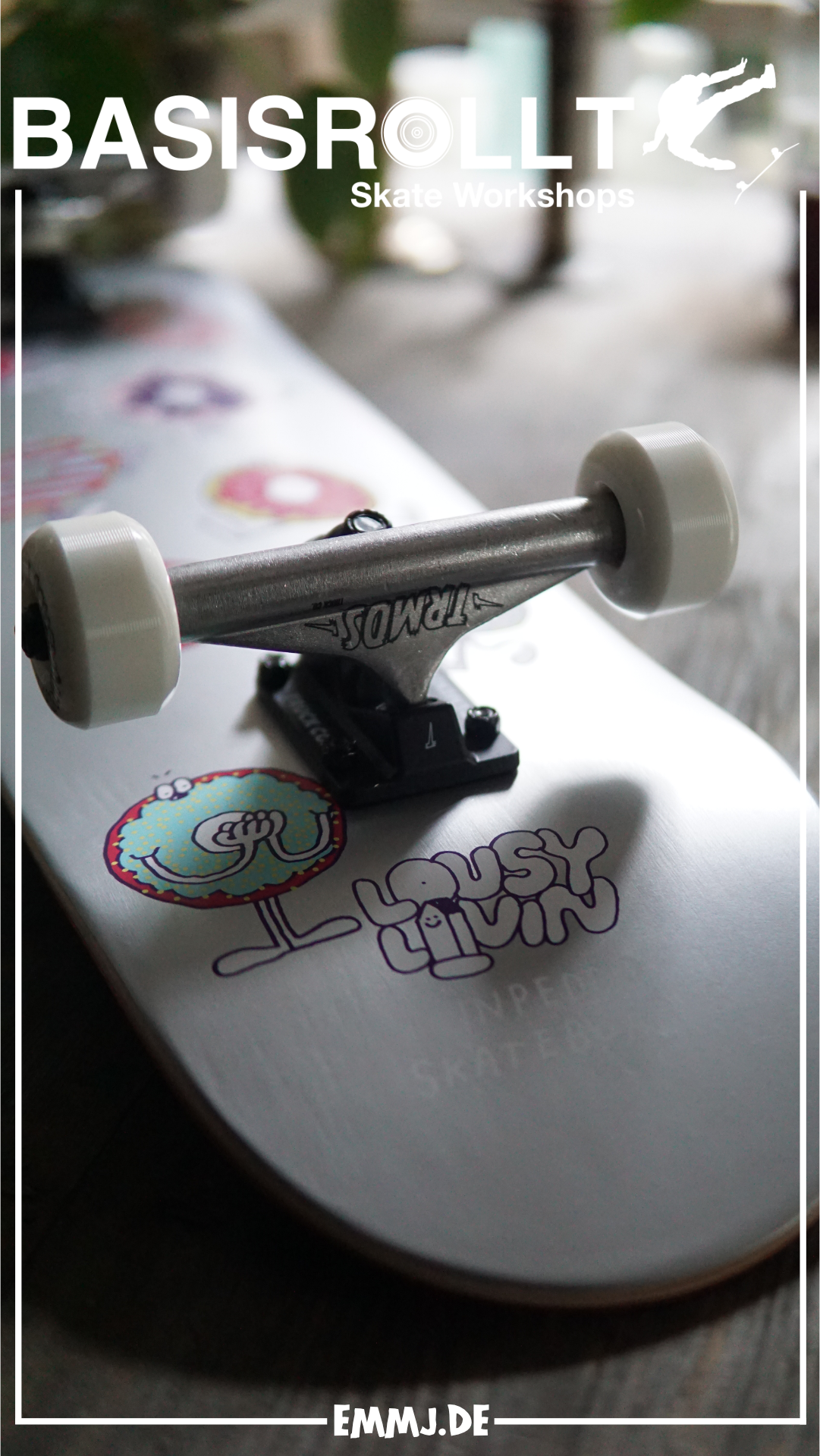 Inpeddo X Lousy Livin - Donut - Skateboard Complete