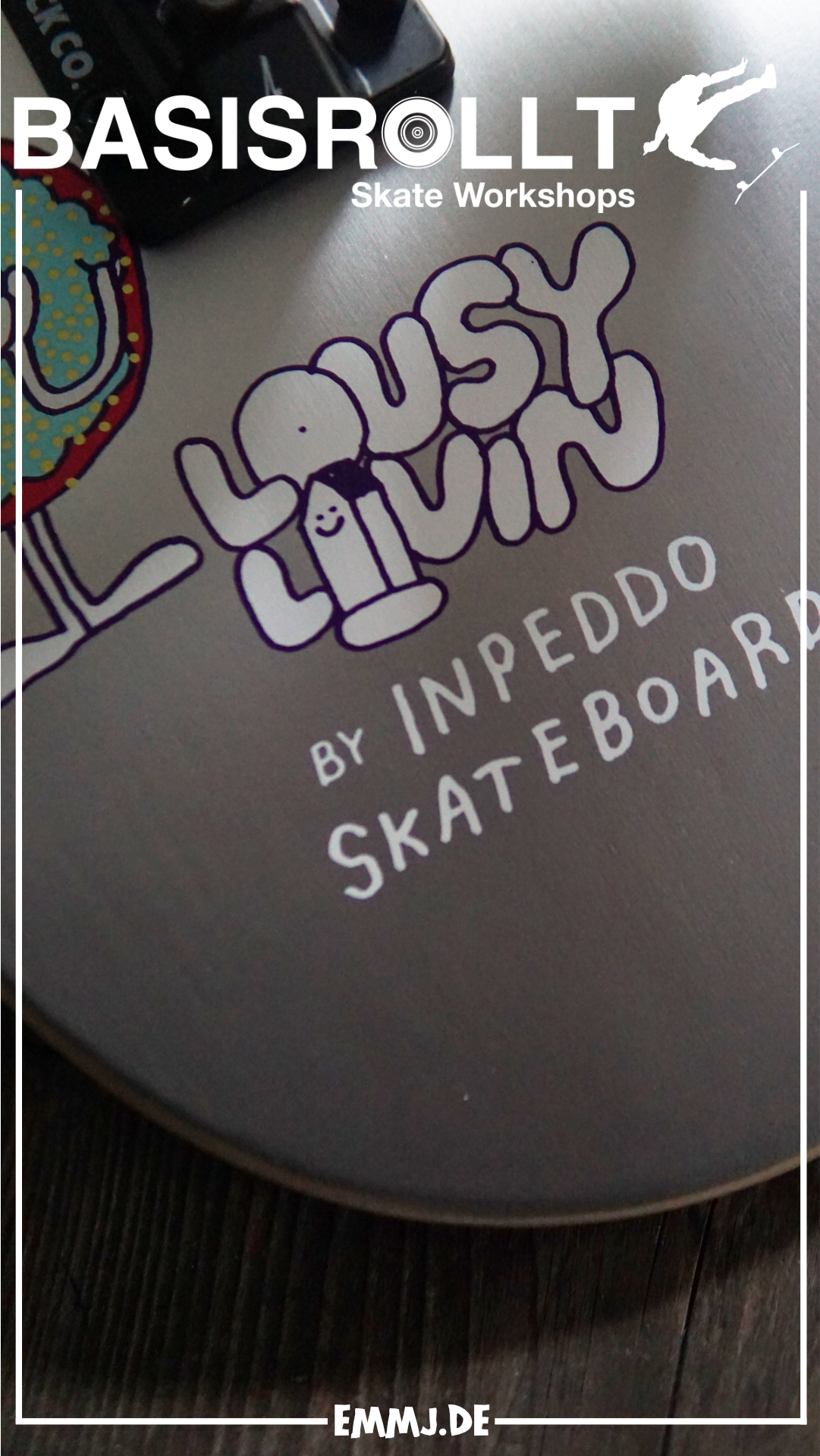 Inpeddo X Lousy Livin - Donut - Skateboard Complete