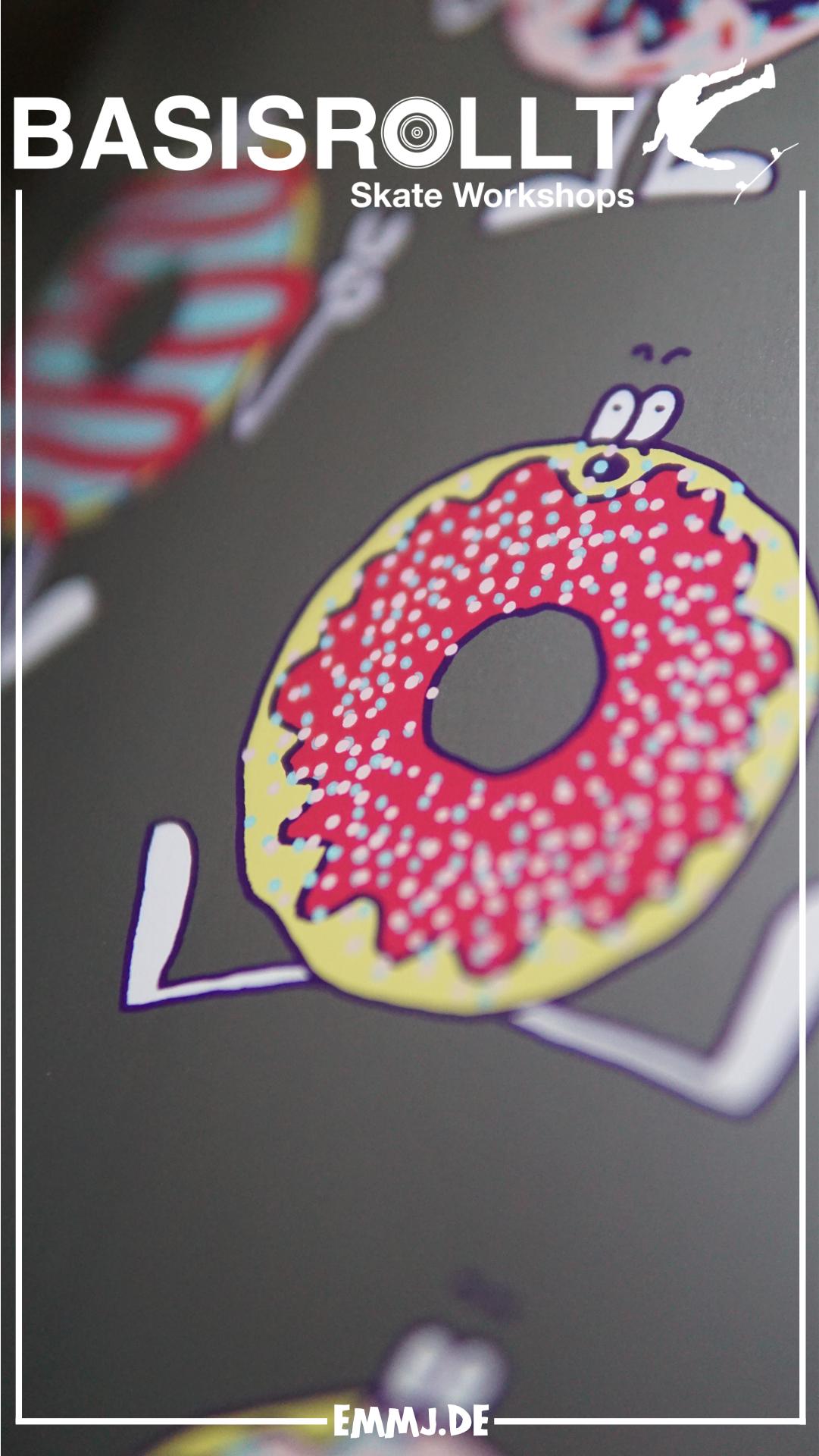 Inpeddo X Lousy Livin - Donut - Skateboard Complete