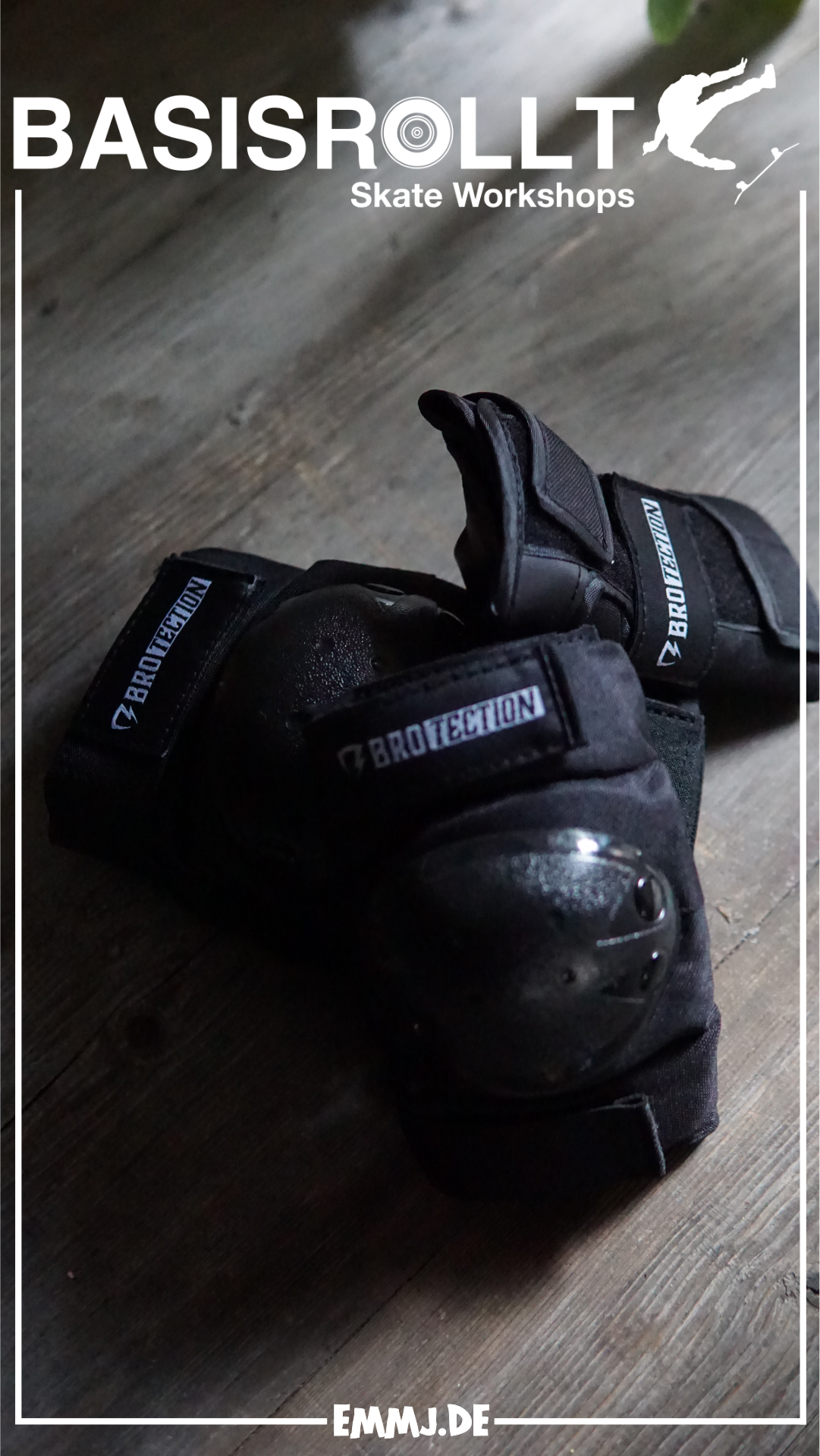BROTECTION Basic Protection Set, Skateboard-Schoner Erik Halisch-EMMJ