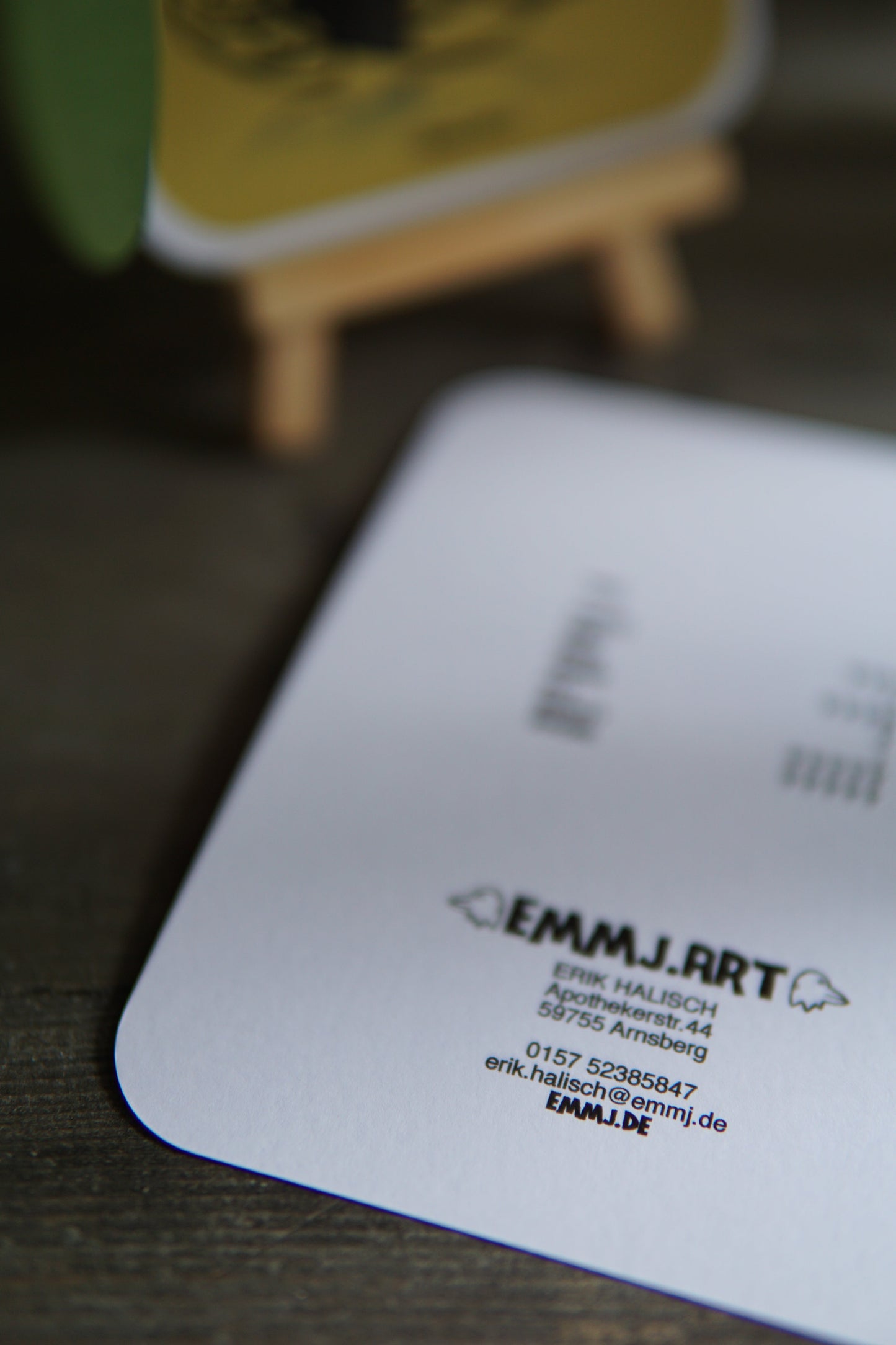 Heart&Cross #051 - Sammelkarten - Chamäleon - gelb Erik Halisch-EMMJ