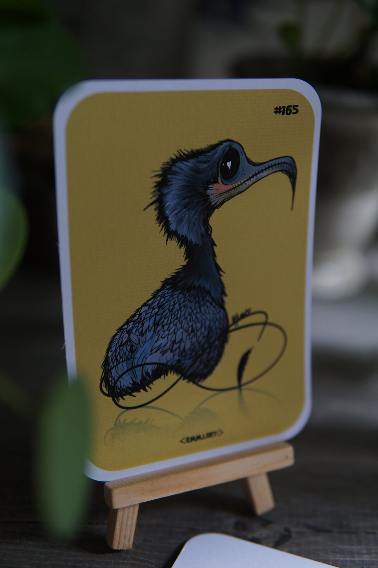 Heart&Cross #165 - Sammelkarten - Vogel - gelb Erik Halisch-EMMJ