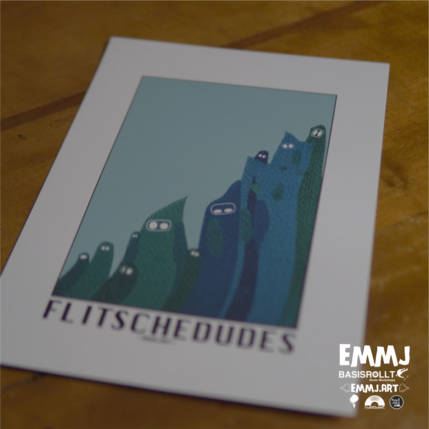 Flitschedudes #2 „A Decade of Delightful Acrylic Dudes“