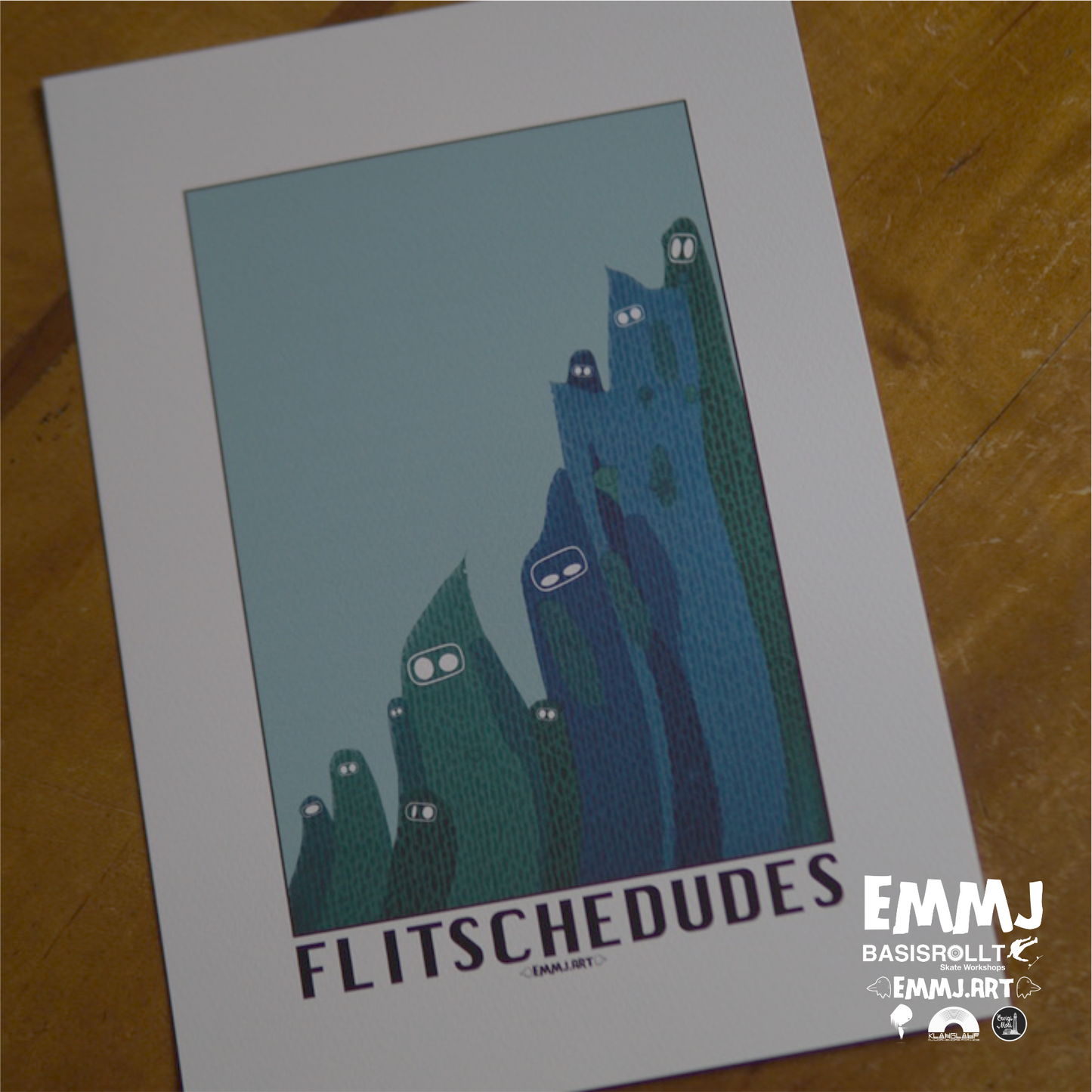 Flitschedudes #2 „A Decade of Delightful Acrylic Dudes“