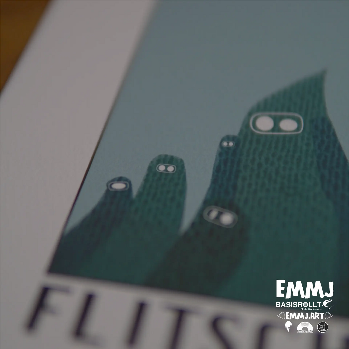 Flitschedudes #2 „A Decade of Delightful Acrylic Dudes“ Erik Halisch-EMMJ