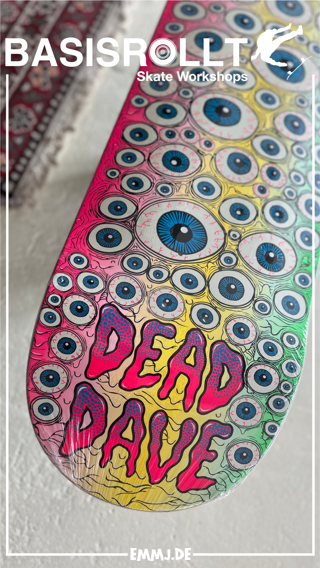 Heroin Skateboards Dead Dave Eyes 10.0 Erik Halisch-EMMJ