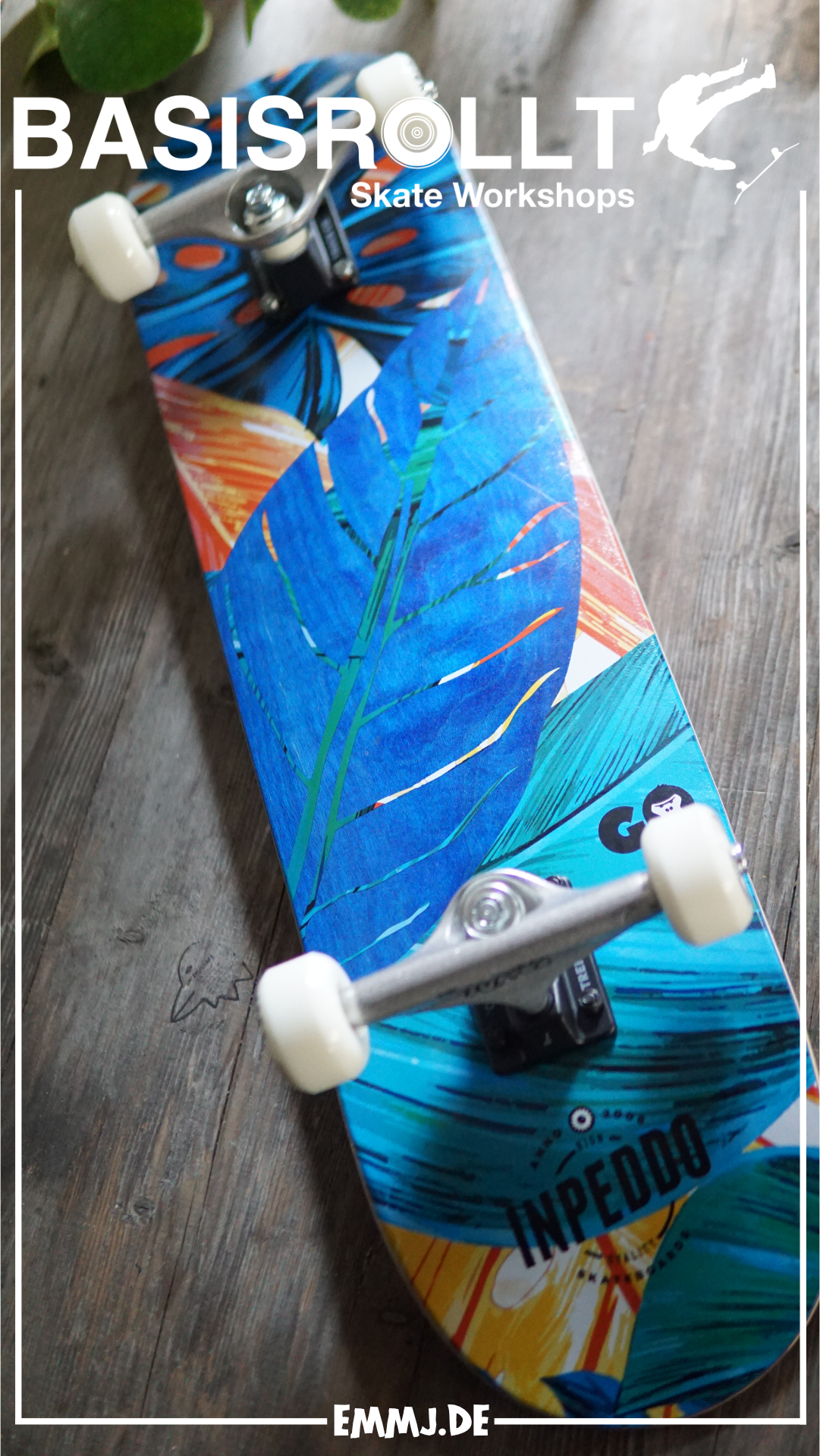 INPEDDO Gorilla - Skateboard Std Complete 7.75