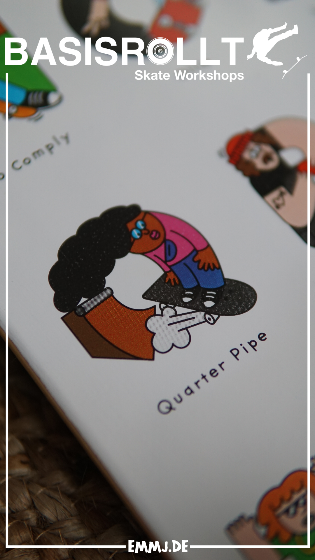 INPEDDO The Dudes, ABC - Skateboard Prem Complete 8