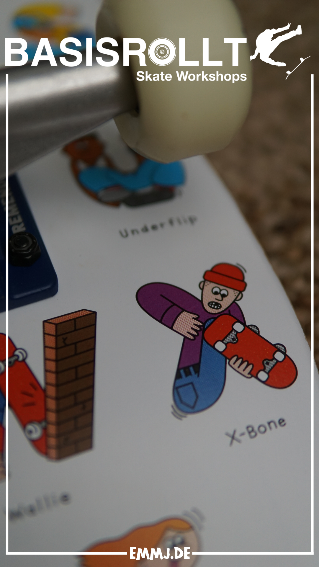 INPEDDO The Dudes, ABC - Skateboard Prem Complete 8