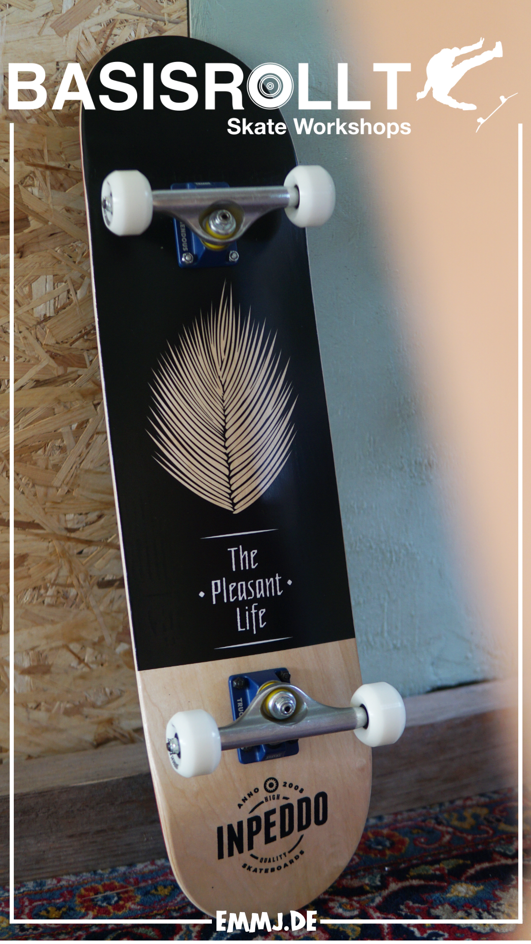 INPEDDO The Pleasant Life - Skateboard Prem Complete 8