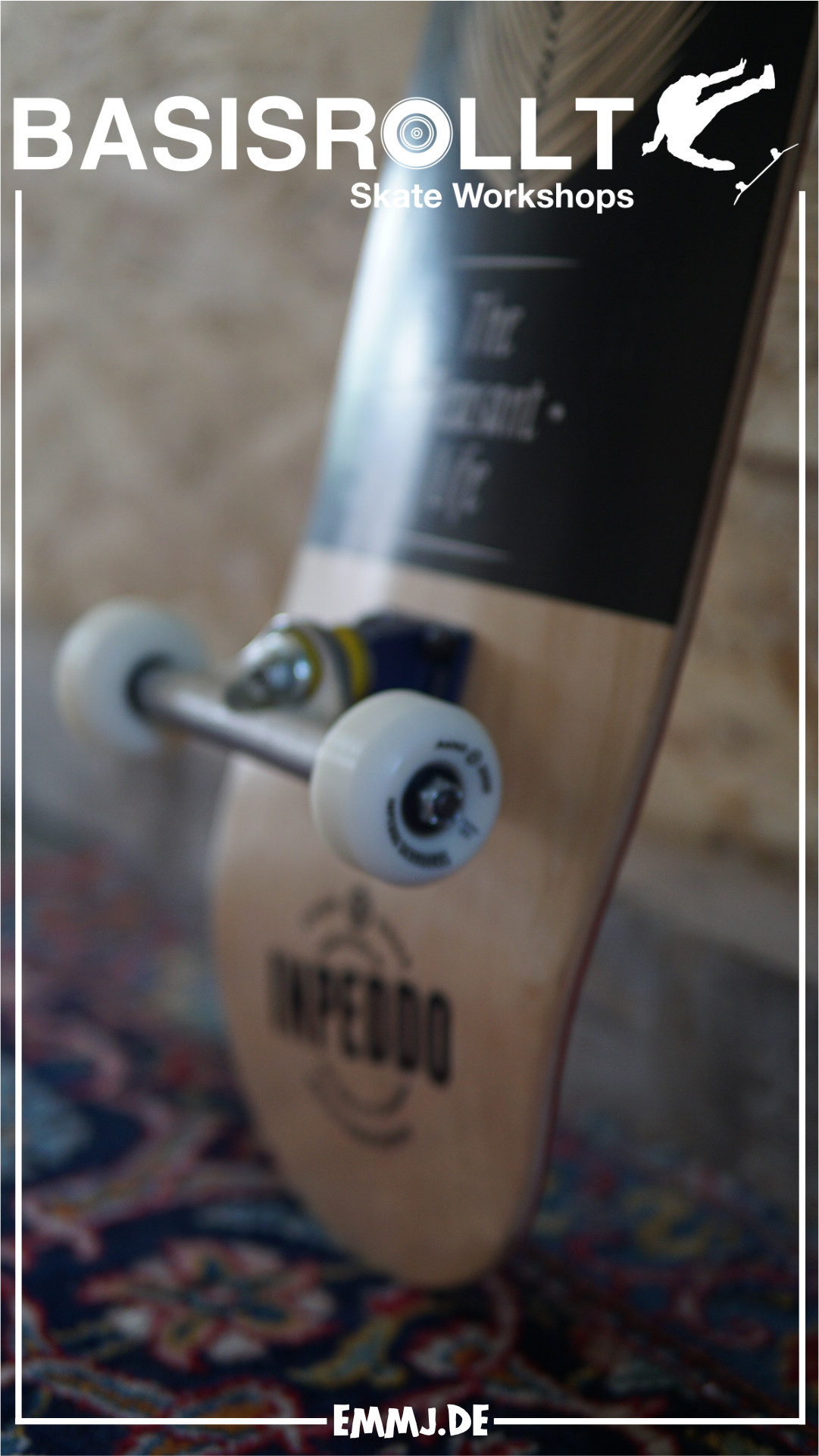 INPEDDO The Pleasant Life - Skateboard Prem Complete 8 Erik Halisch-EMMJ