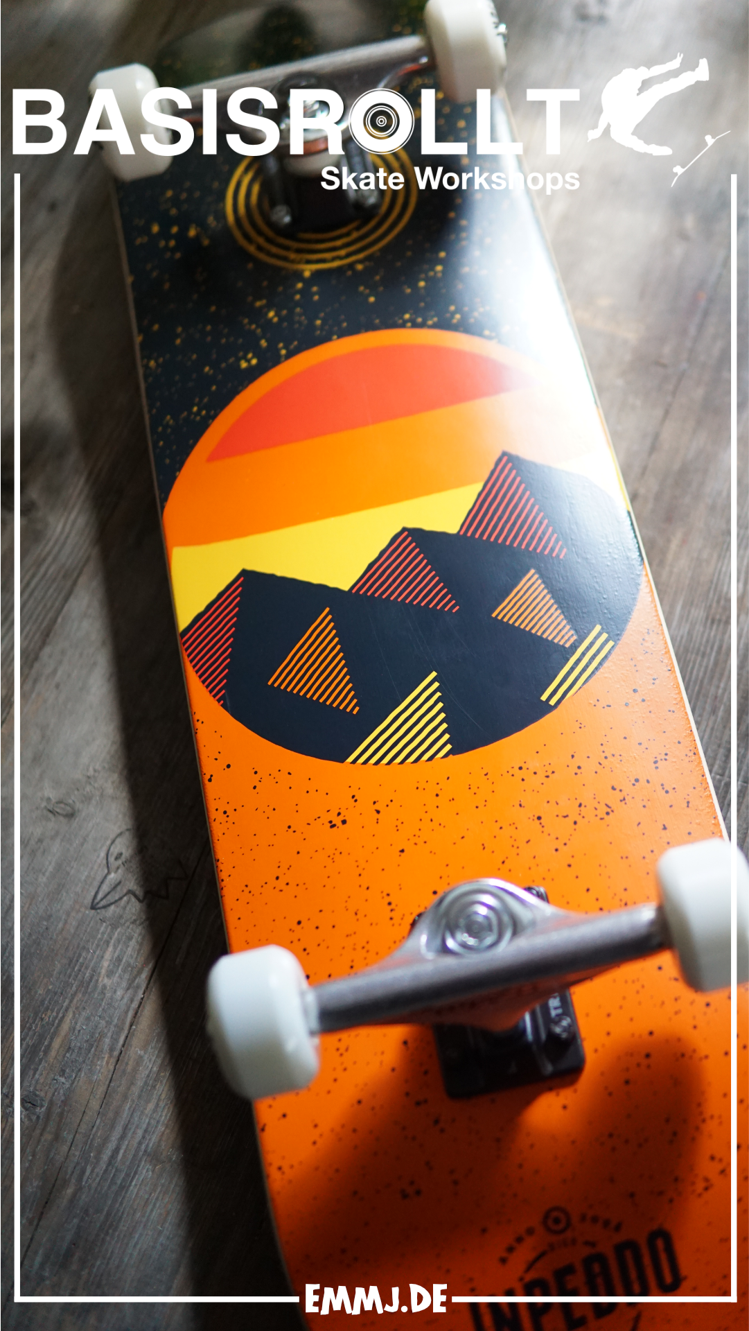 INPEDDO Mountain - Skateboard Std Complete 8.125