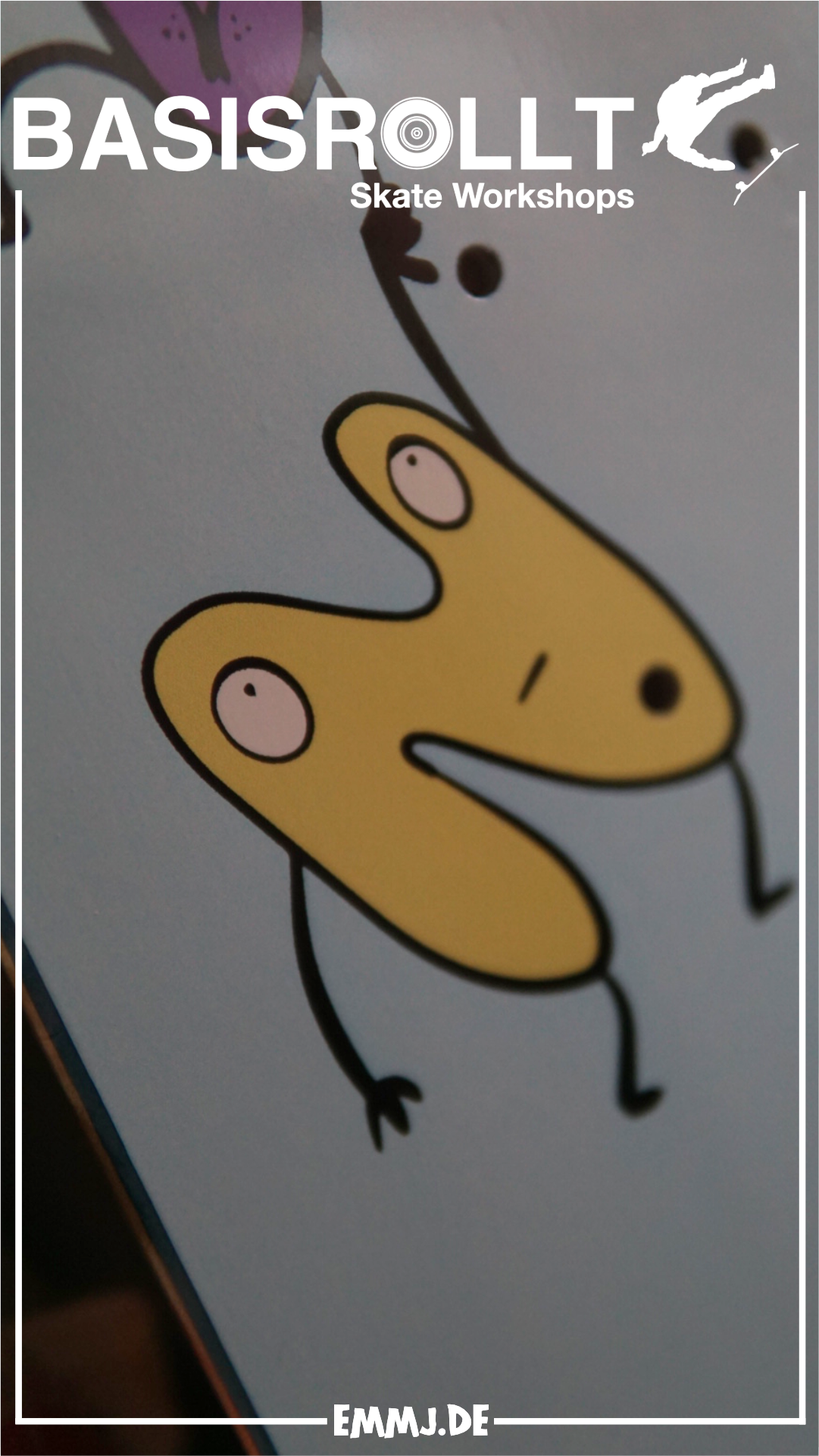 INPEDDO Playground - Short & Wide Deck Erik Halisch-EMMJ