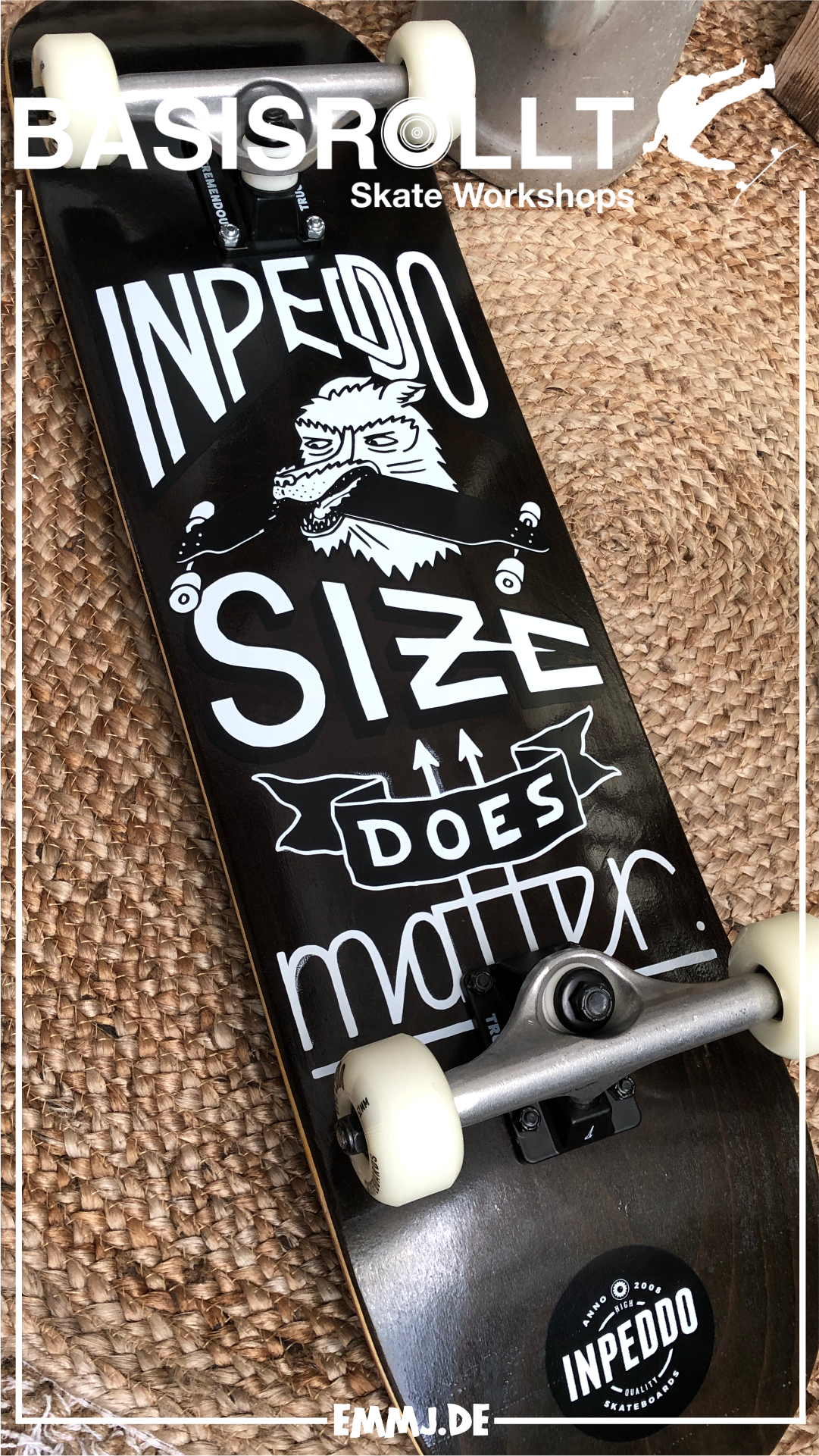 INPEDDO Size Matters - Skateboard Std Complete 8