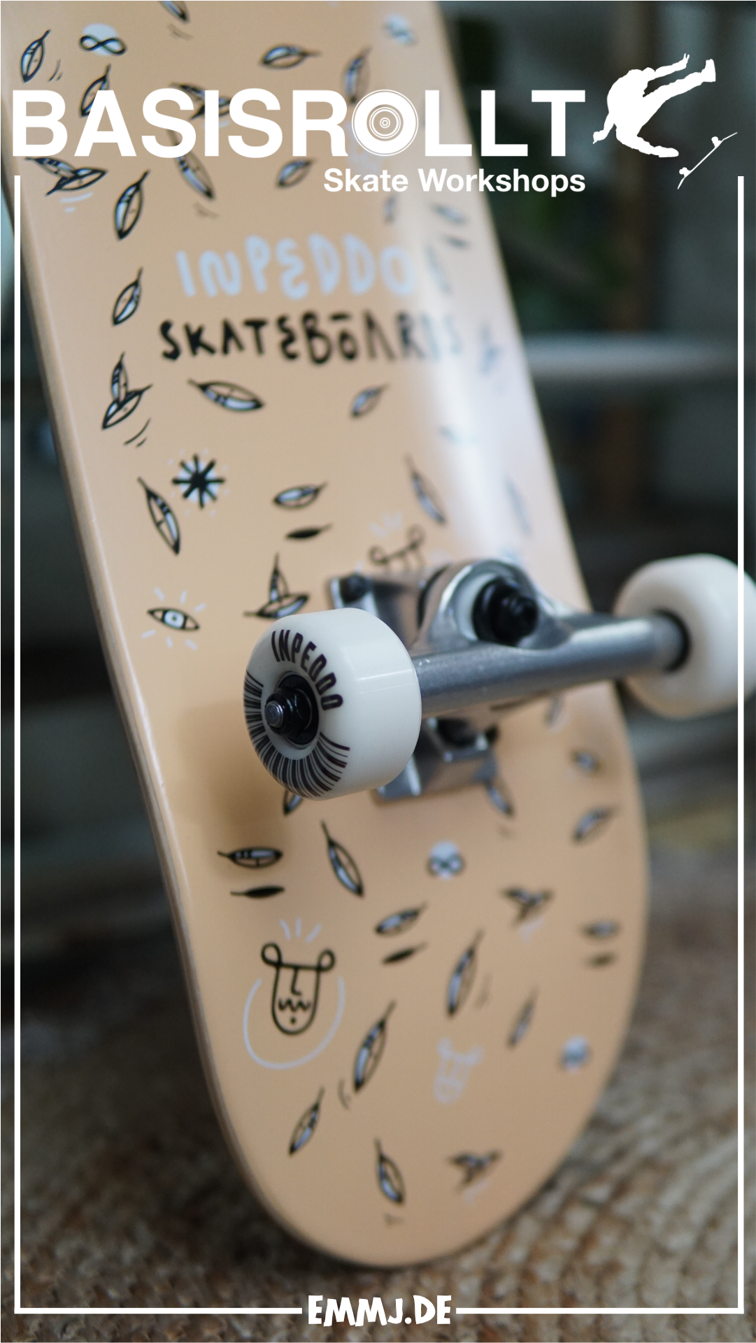 INPEDDO Leaf - Skateboard Basic Complete 8.125