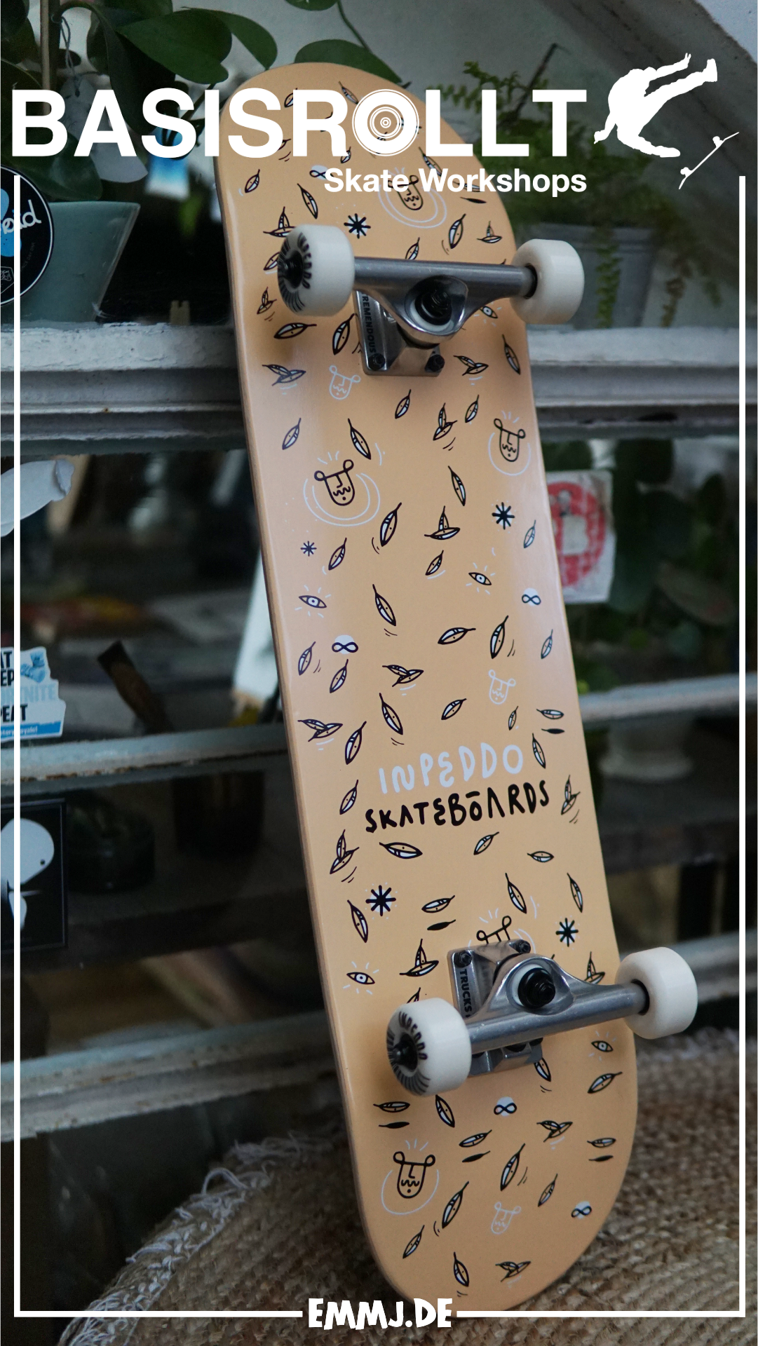 INPEDDO Leaf - Skateboard Basic Complete 8.125