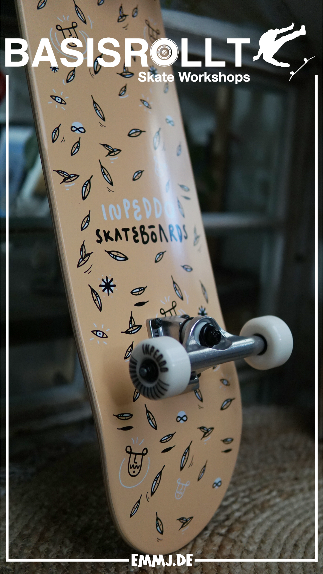 INPEDDO Leaf - Skateboard Basic Complete 8.125