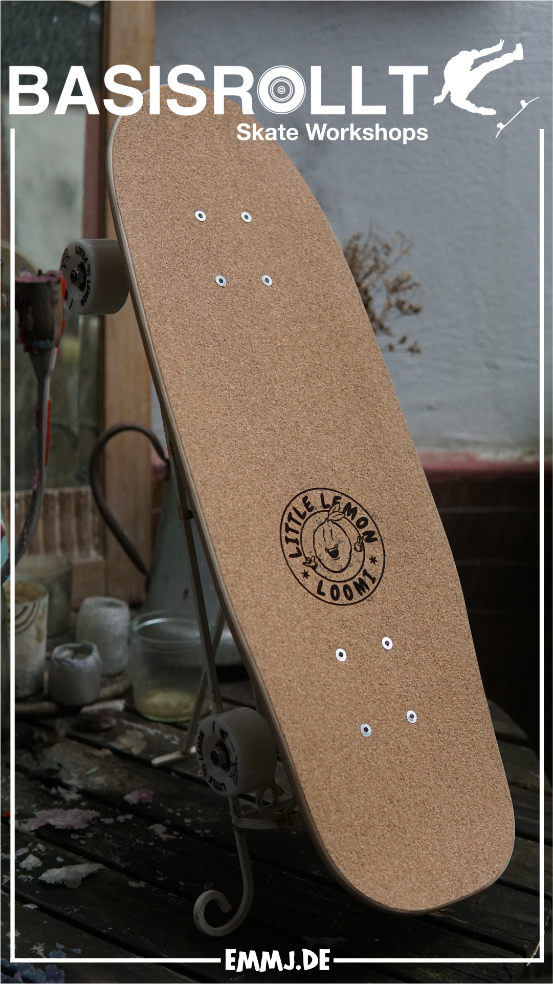 Little Lemon Loomi - T-Rex - Kids Cruiser Skateboard Erik Halisch-EMMJ