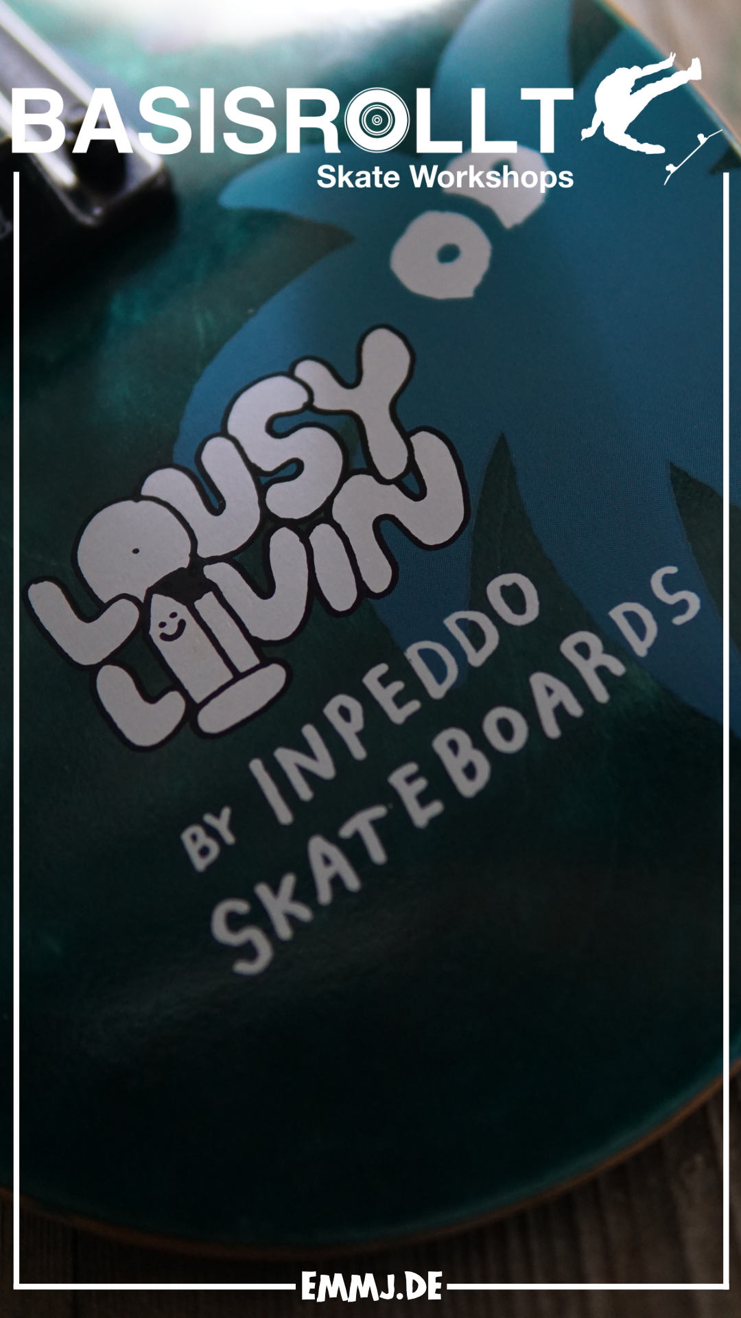 INPEDDO Palm Eyes - Skateboard Complete 8.125