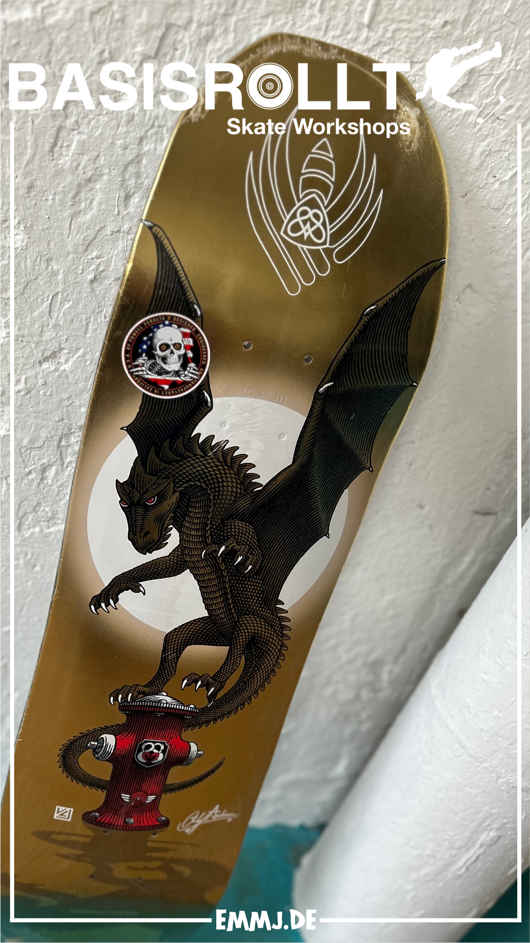 Powell-Peralta Flight Pro Shape 311 Andy Anderson Hydrant Skateboard Deck 8.4
