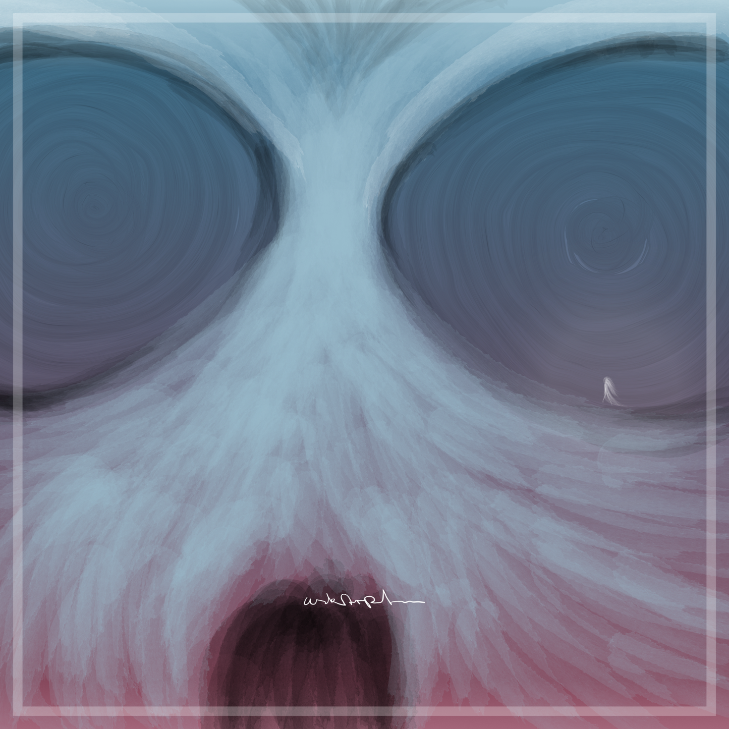 USKARPT- „The Little in my eye“ - Print Digitalkunst Kunstdruck