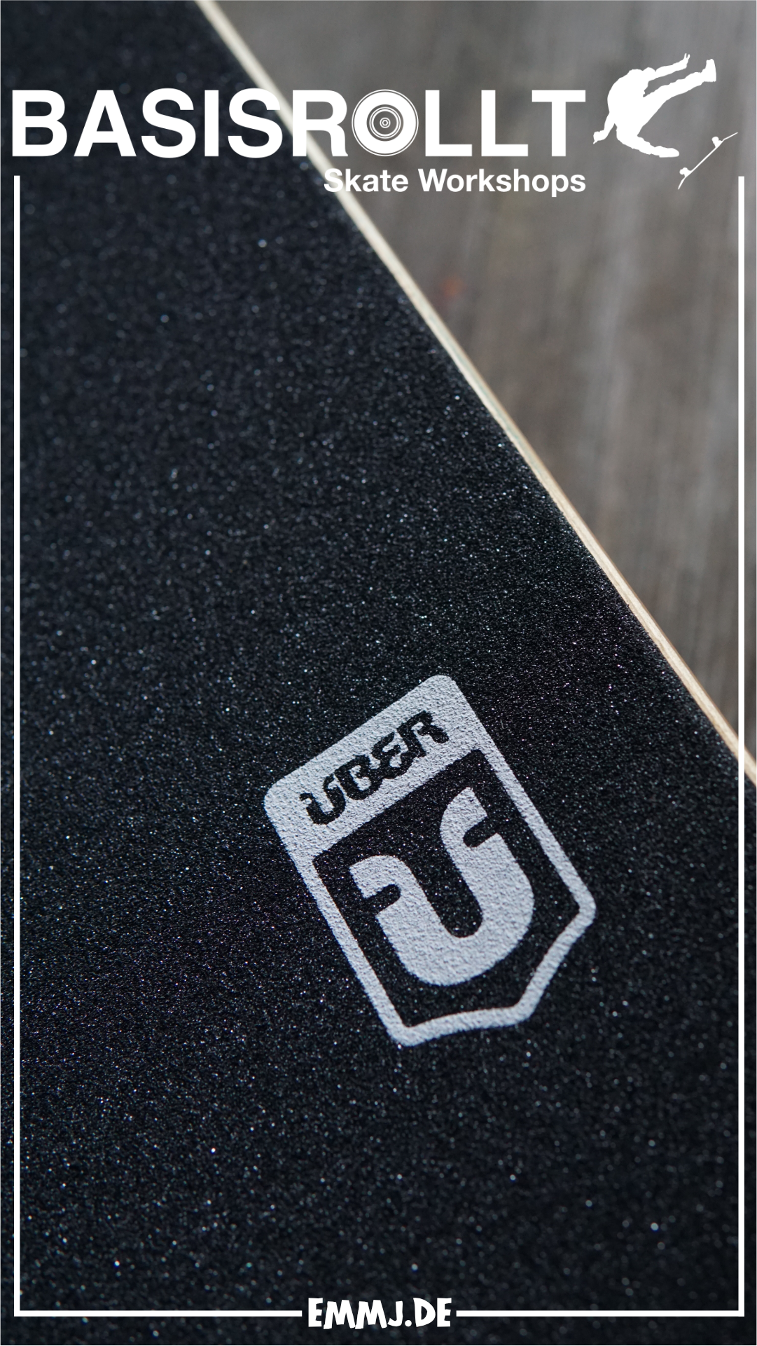 ÜBER DIY - Skateboard 3-Star Complete 7.5 Erik Halisch-EMMJ