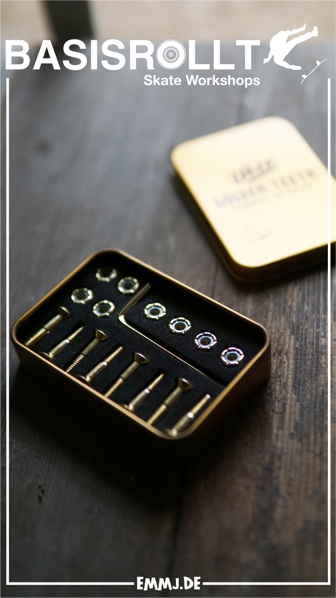 ÜBER 7/8 Montageset - Inbus, Golden Teeth Erik Halisch-EMMJ