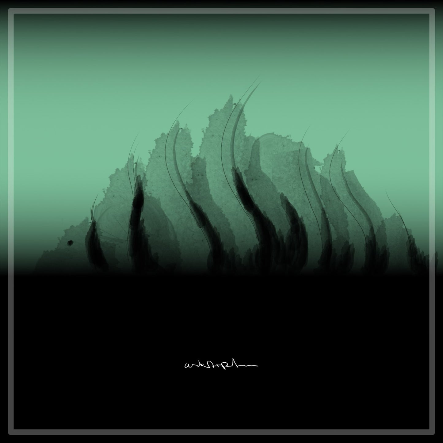 USKARPT- „Monster or Mountain“ - Print Digitalkunst Kunstdruck