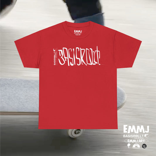 BASISROLLT Skateworkshop - By Hand-Logo -  T-Shirt