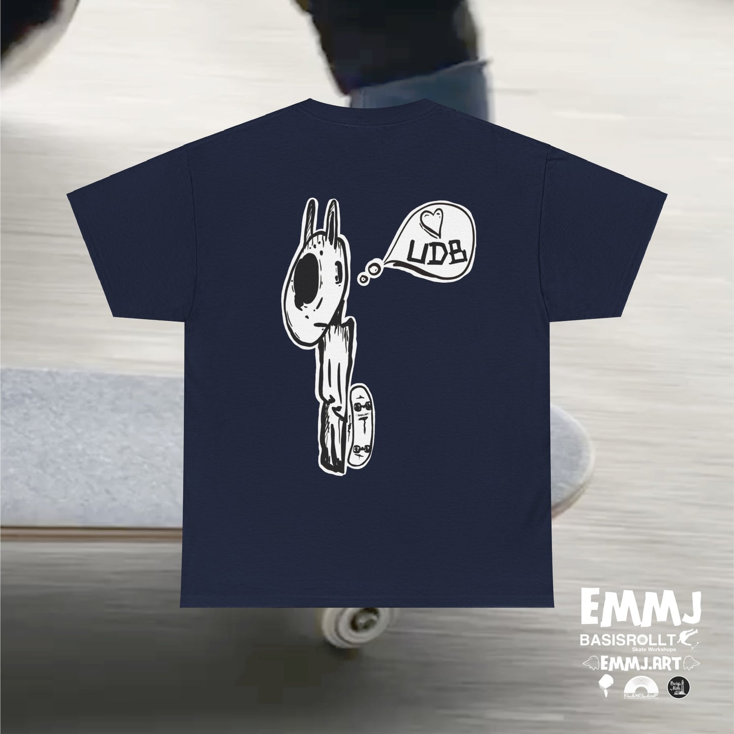 BASISROLLT Skateworkshop I love UDB T-Shirt