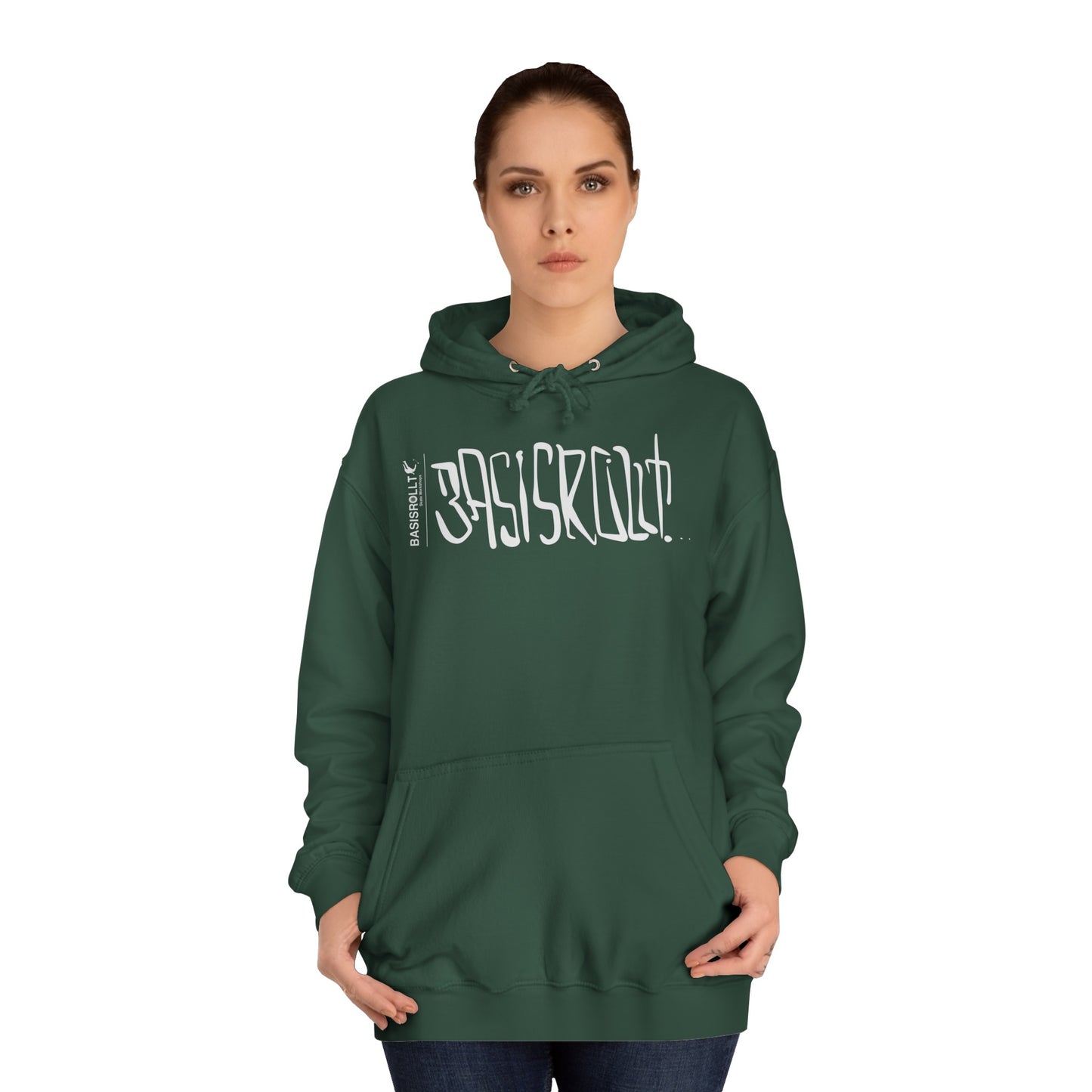 BASISROLLT - "By Hand-Logo"- Skateboard Hoodie