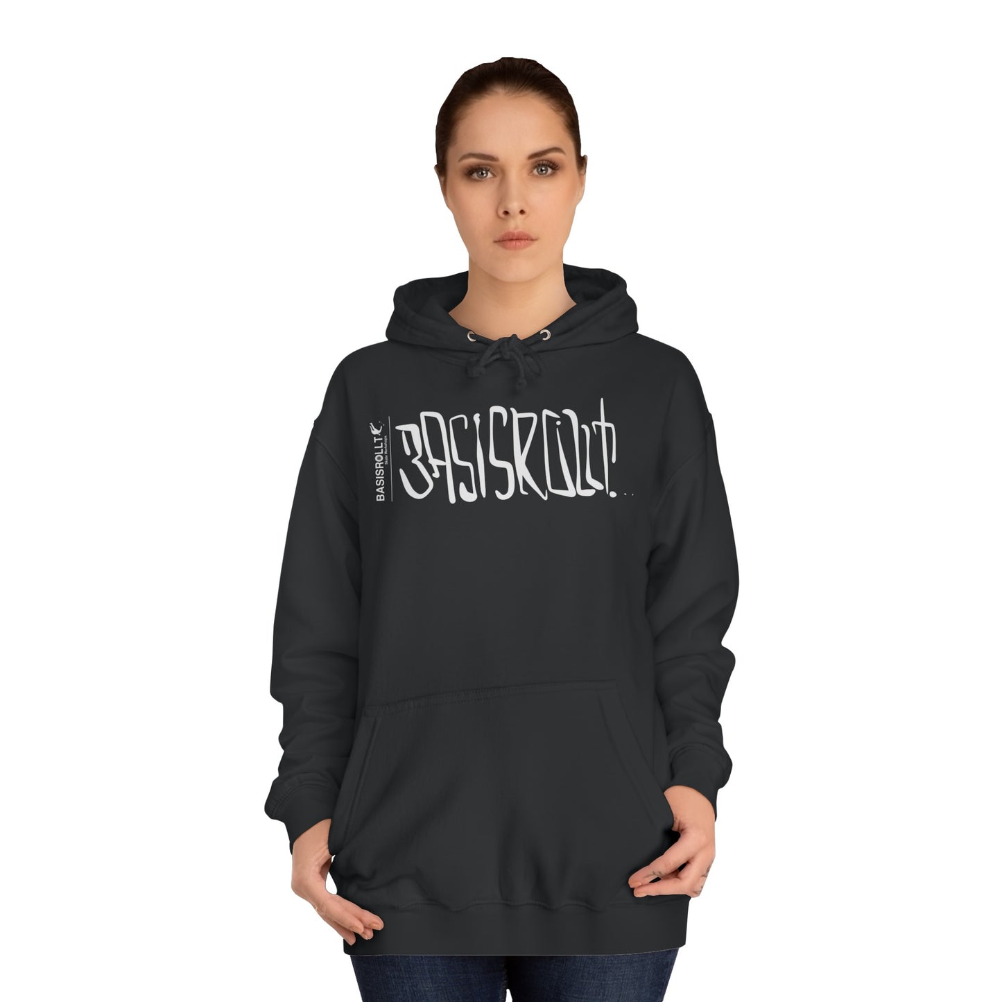 BASISROLLT - "By Hand-Logo"- Skateboard Hoodie