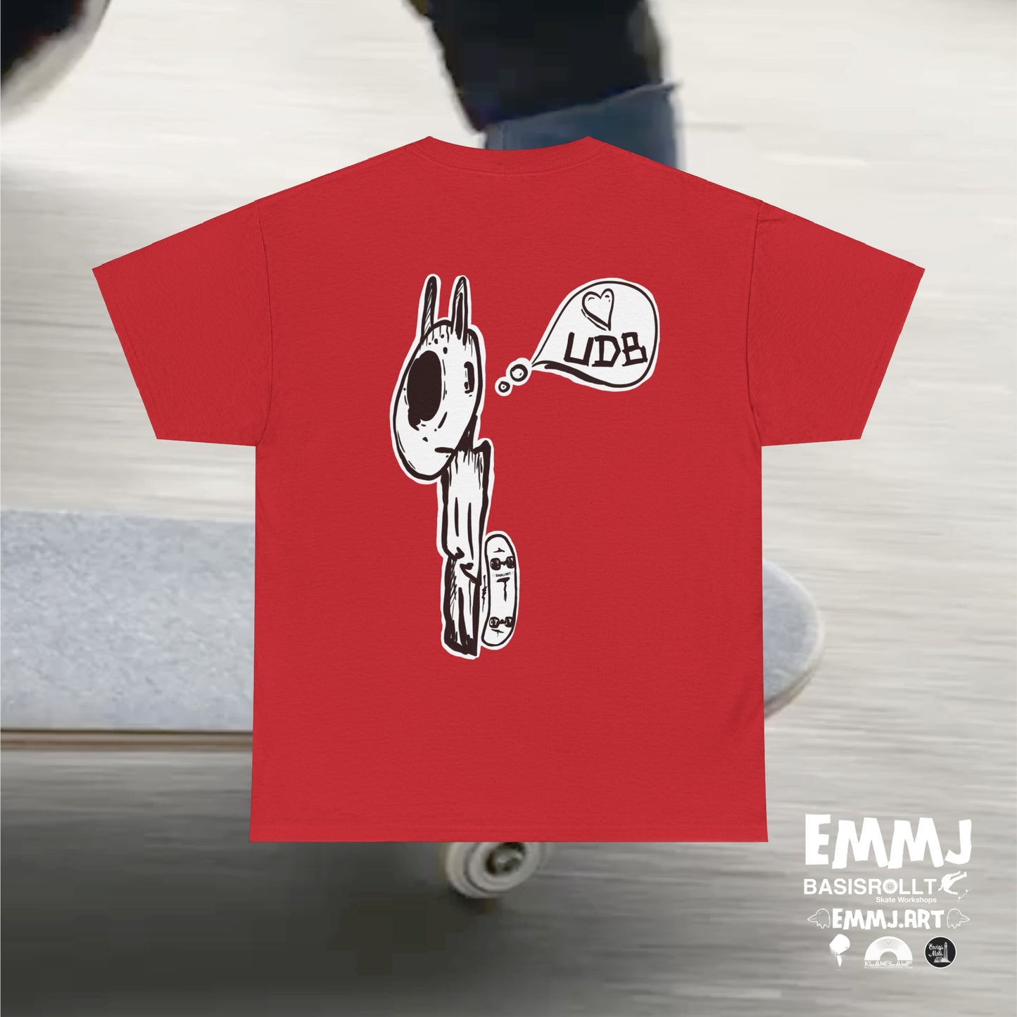 BASISROLLT Skateworkshop I love UDB T-Shirt