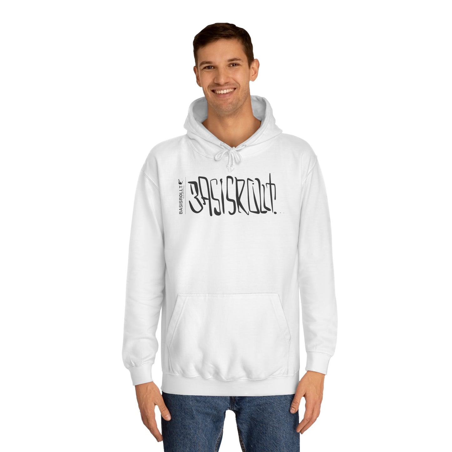 BASISROLLT - "By Hand-Logo"- Skateboard Hoodie