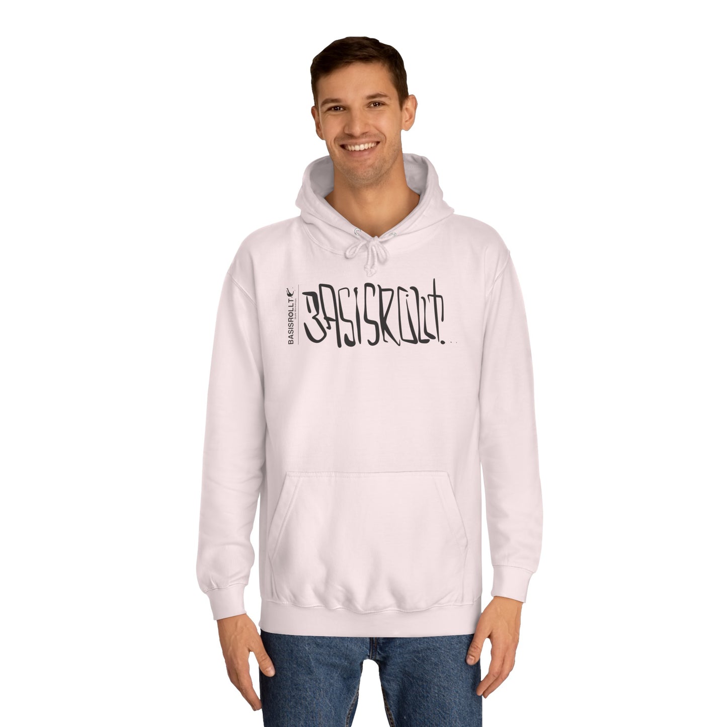 BASISROLLT - "By Hand-Logo"- Skateboard Hoodie