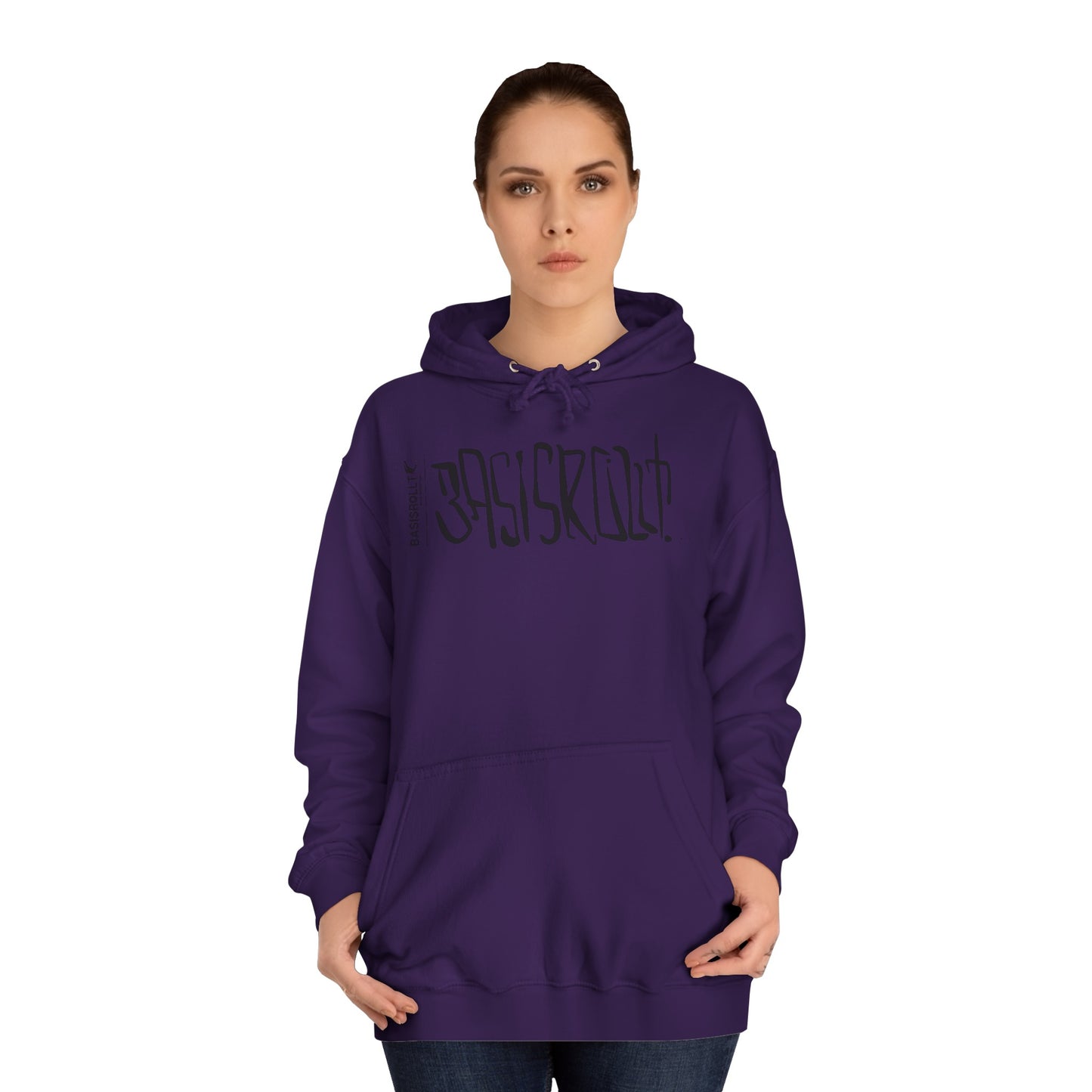 BASISROLLT - "By Hand-Logo"- Skateboard Hoodie