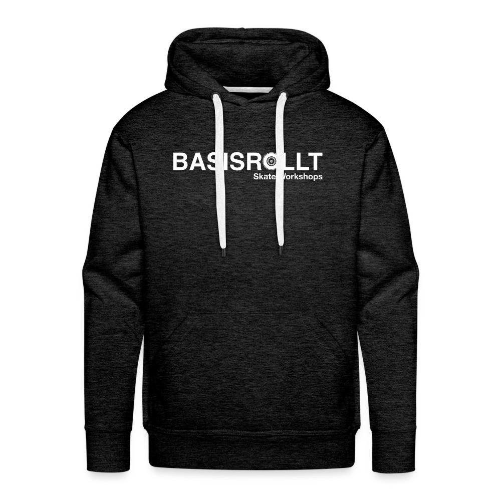 BASISROLLT - Männer Premium Hoodie - Clean&Love - Anthrazit