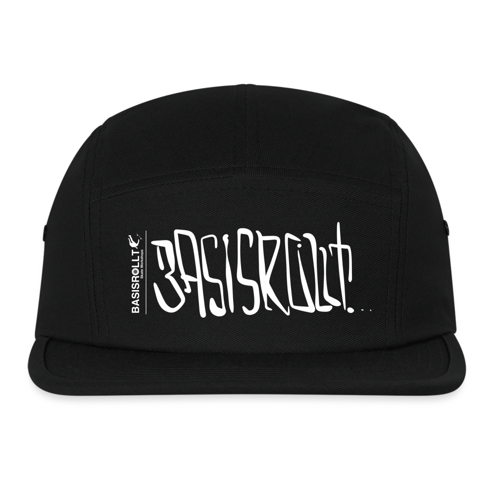 BASISROLLT - Camper Cap - „By Hand“ Logo - Schwarz