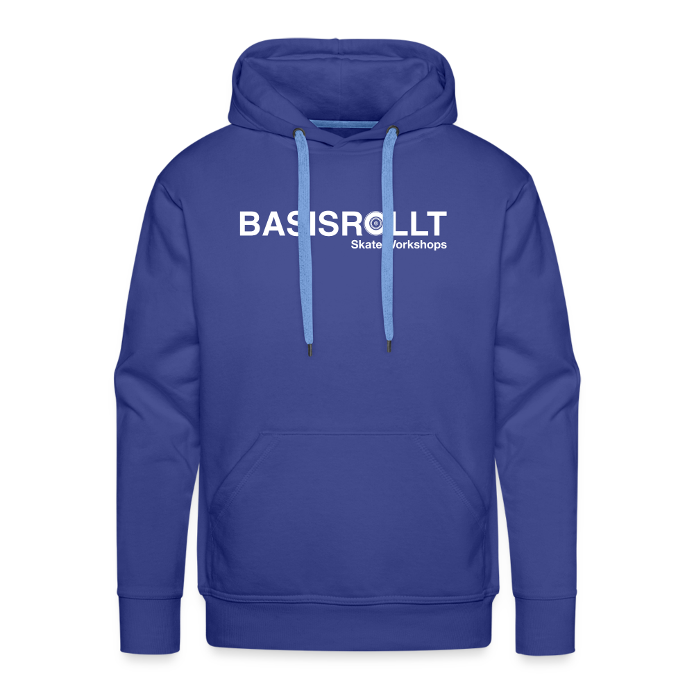 BASISROLLT - Männer Premium Hoodie - Clean&Love - Königsblau