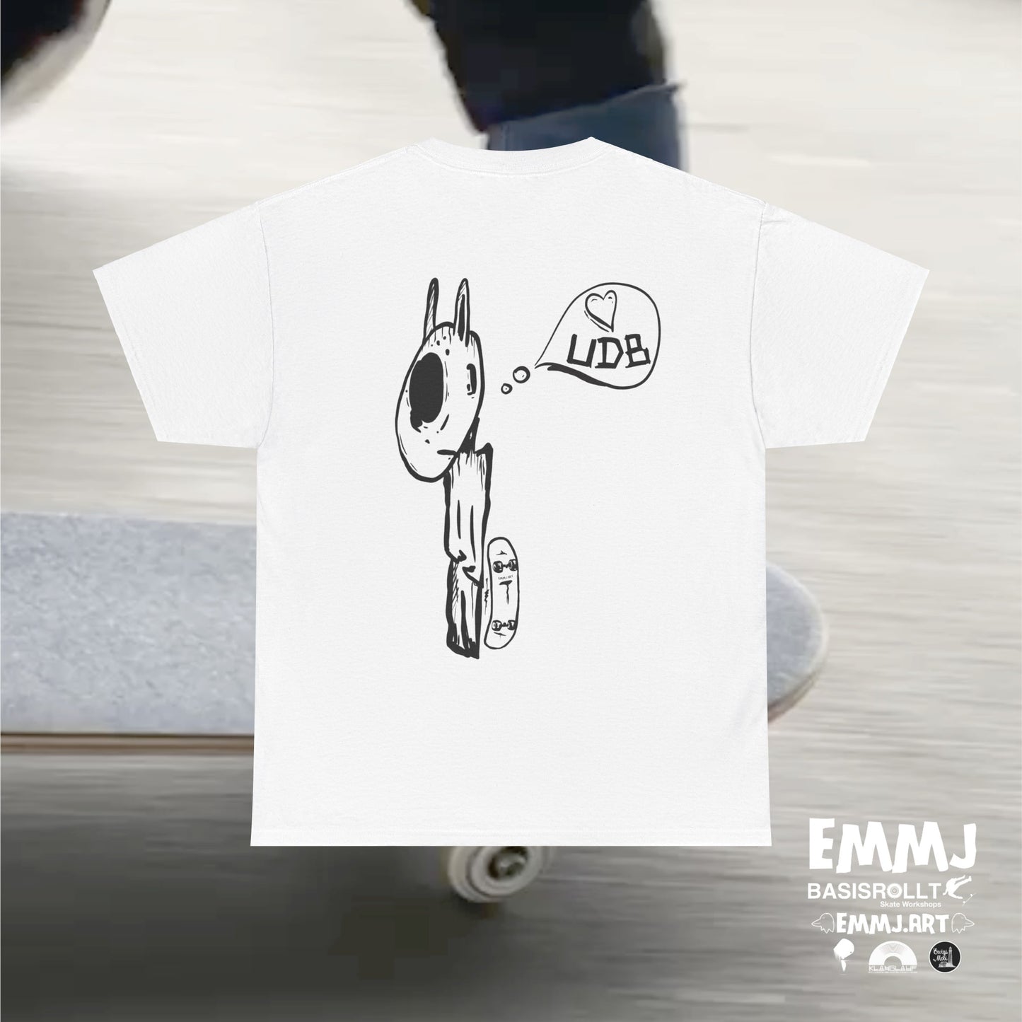 BASISROLLT Skateworkshop I love UDB T-Shirt