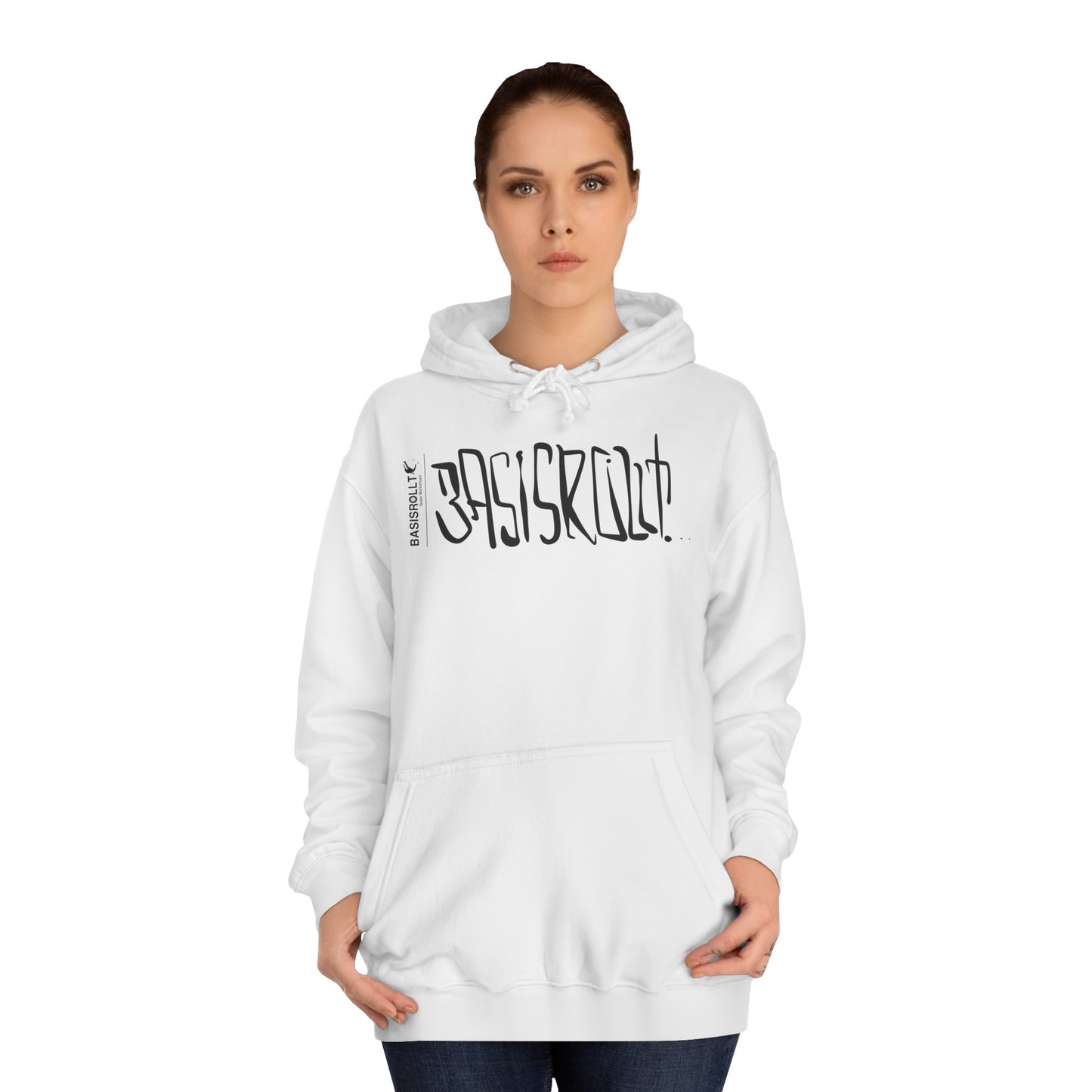 BASISROLLT - "By Hand-Logo"- Skateboard Hoodie