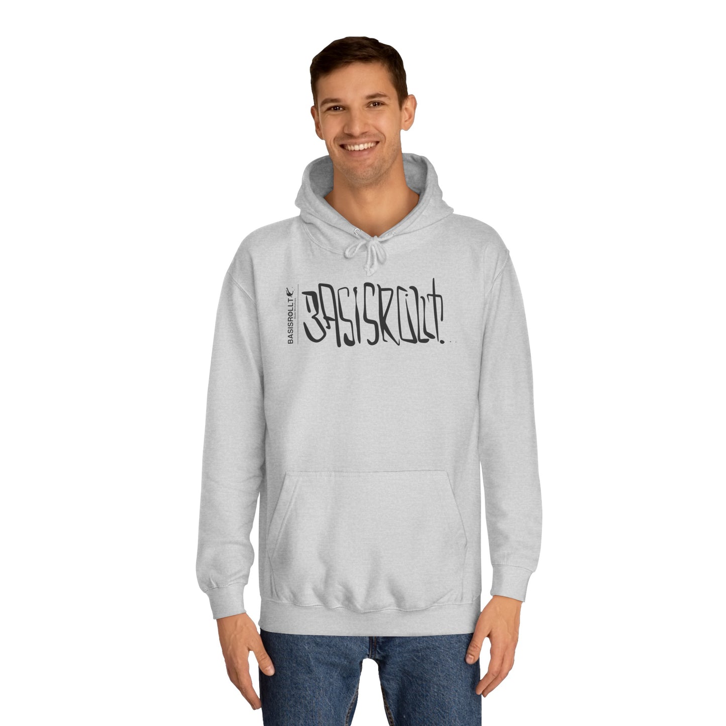 BASISROLLT - "By Hand-Logo"- Skateboard Hoodie